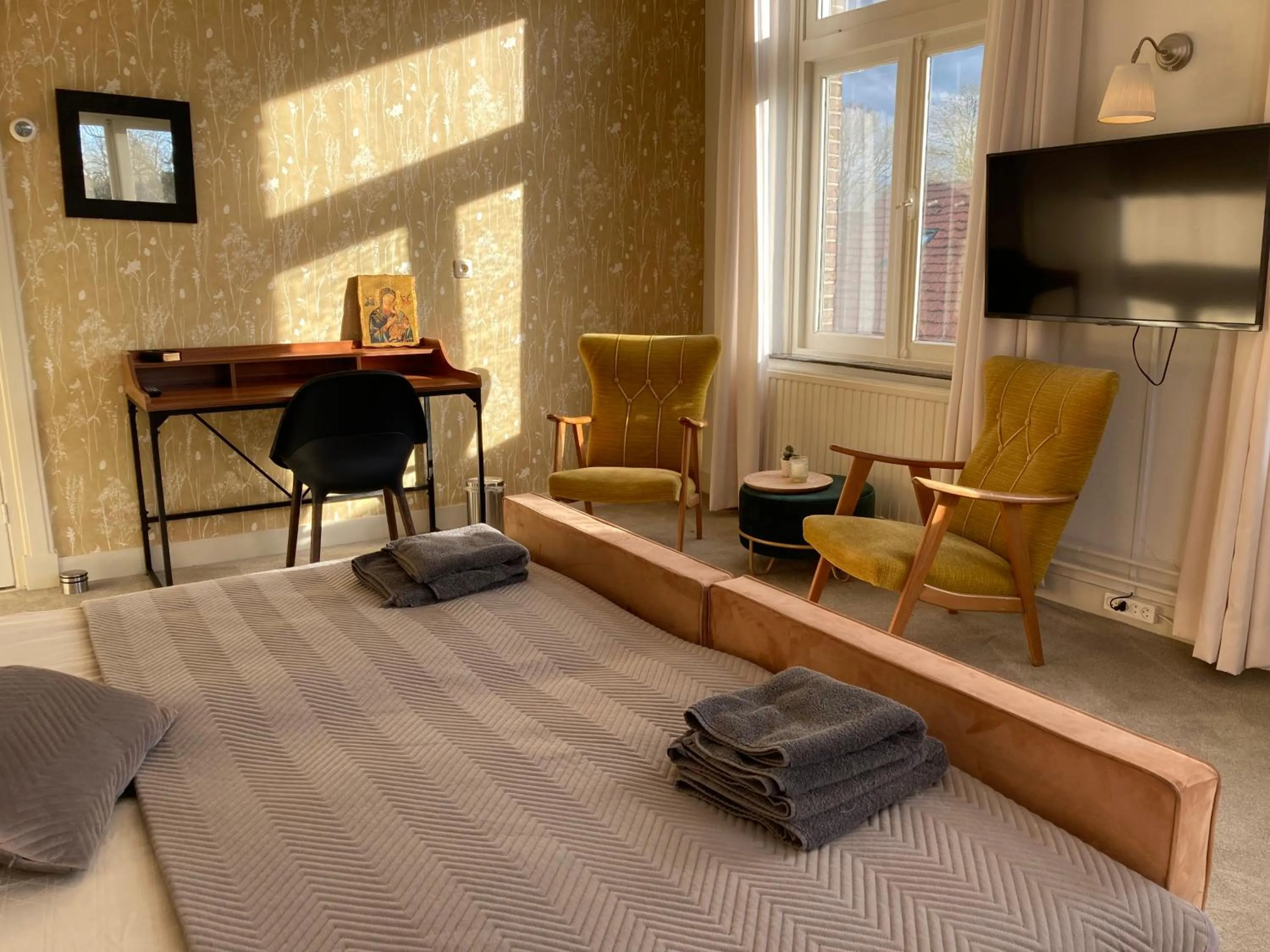 Bedroom in Het Klooster van Dalfsen