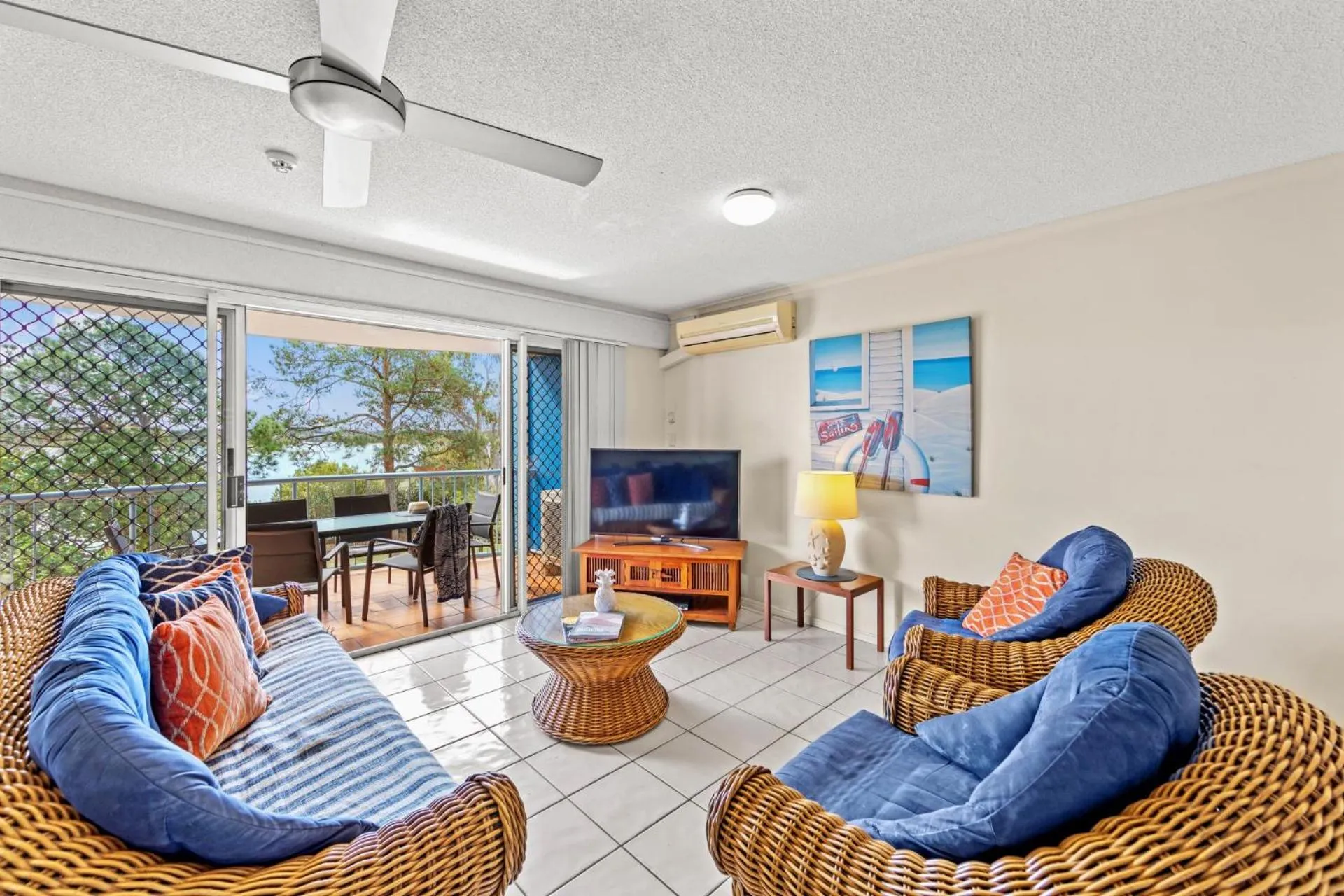 Balcony/Terrace in Reflections Holiday Apartments