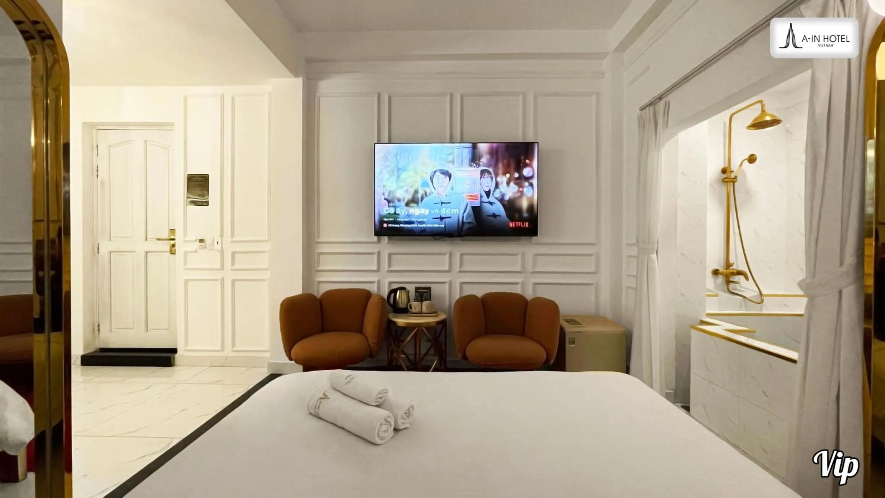 Bed in A In Hotel Glamour