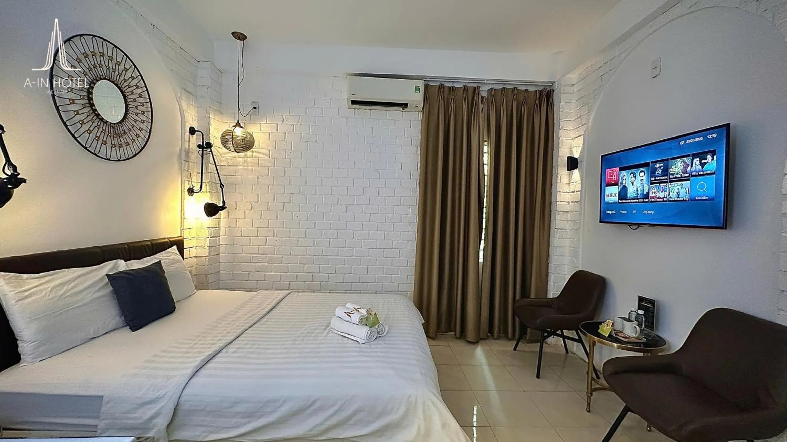 Bed in A In Hotel Glamour