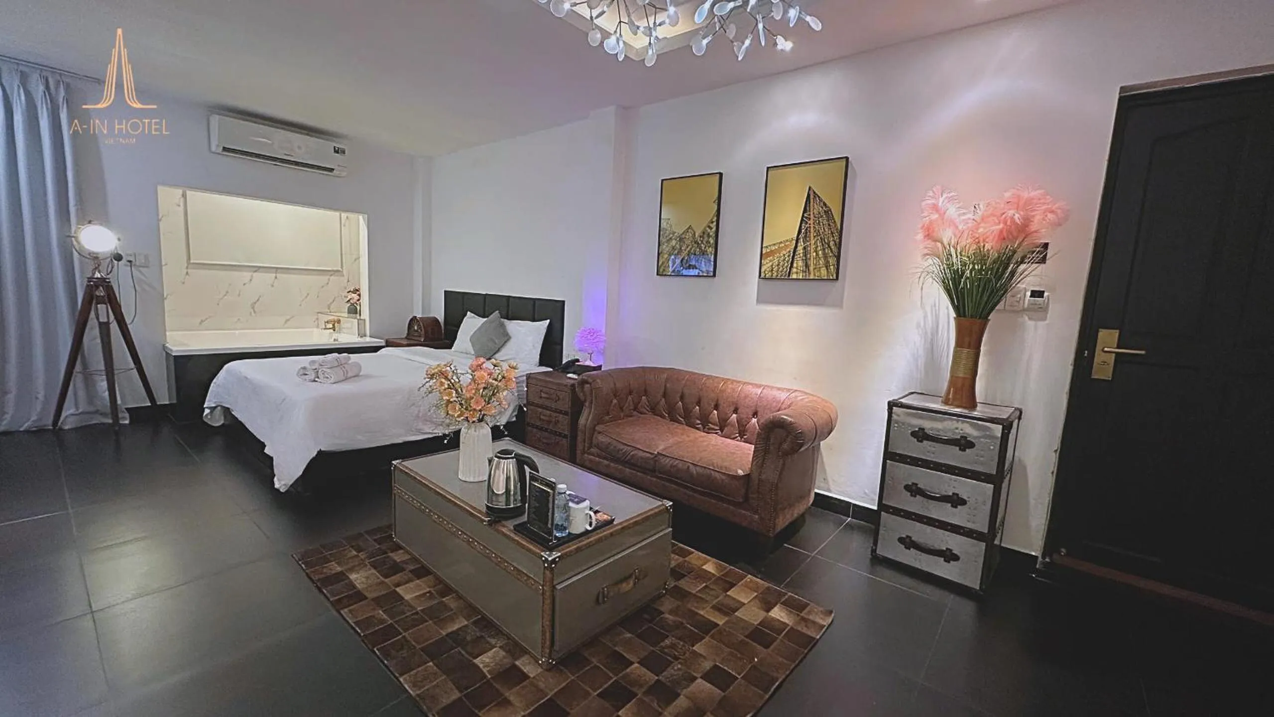 Bed in A In Hotel Glamour