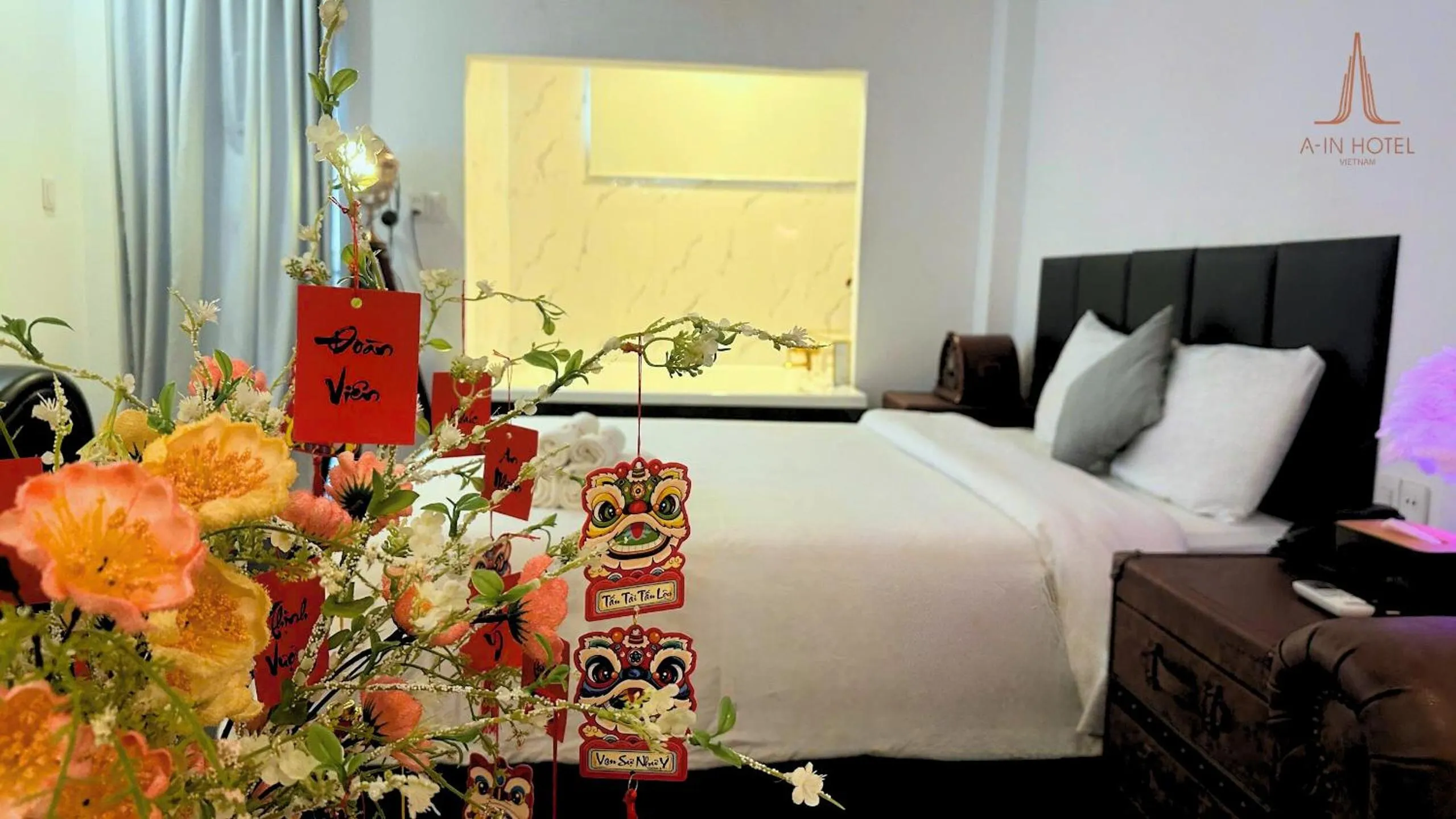 Bed in A In Hotel Glamour