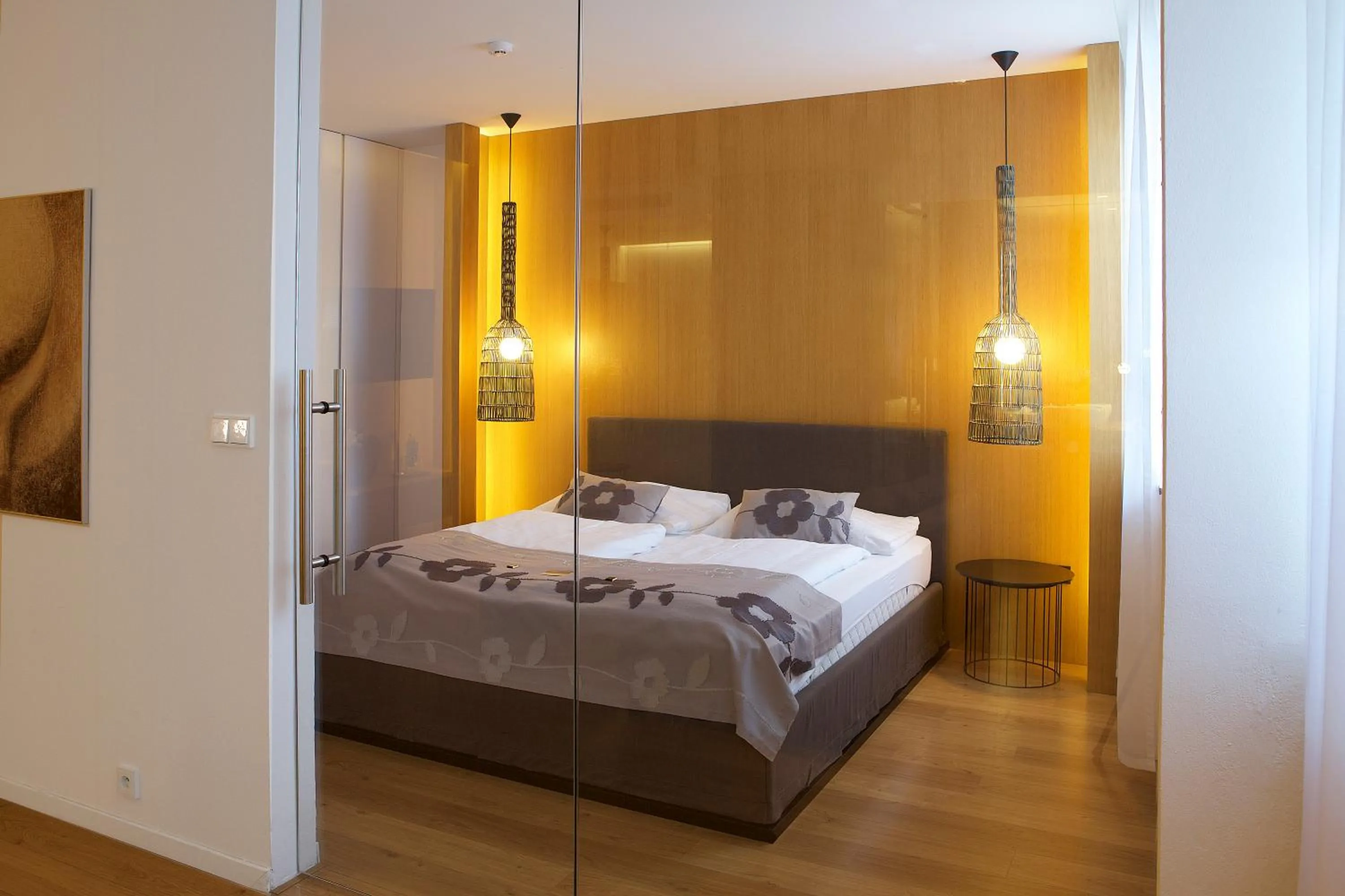 Bed in Hotel Tomášov