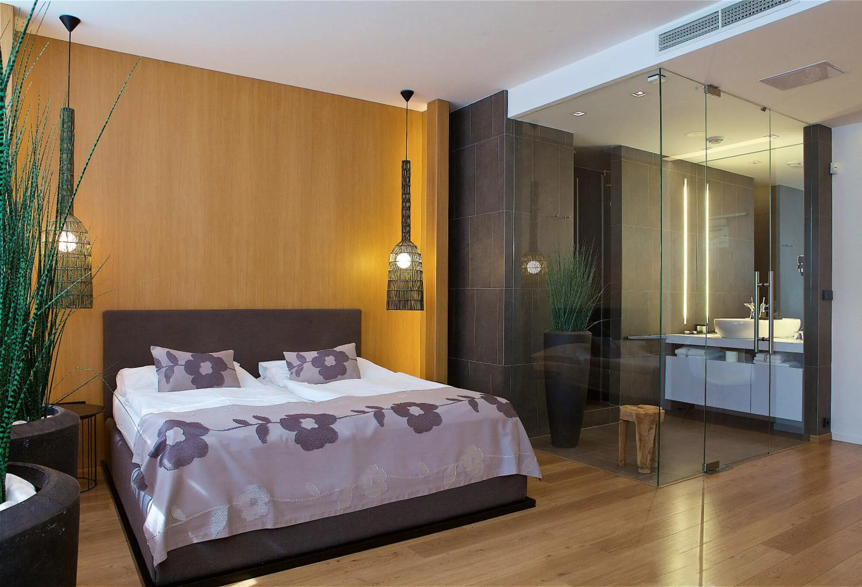 Bed in Hotel Tomášov