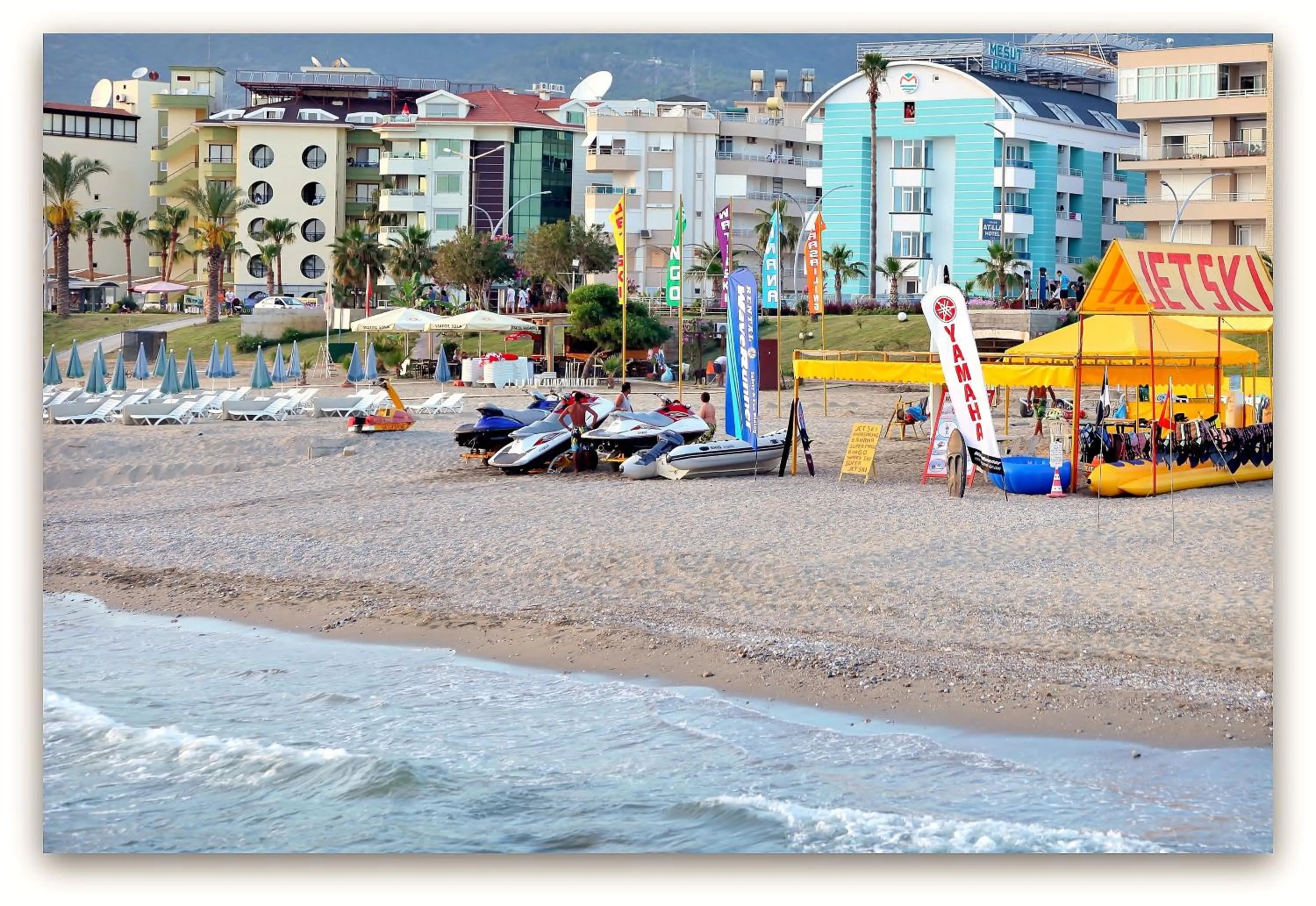 Beach in Mesut Hotel