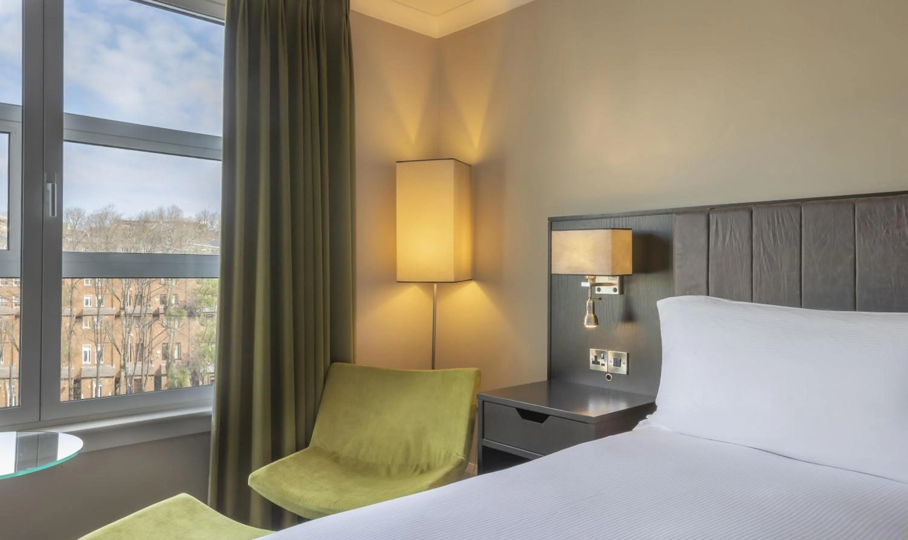 Bed in Hilton Dublin