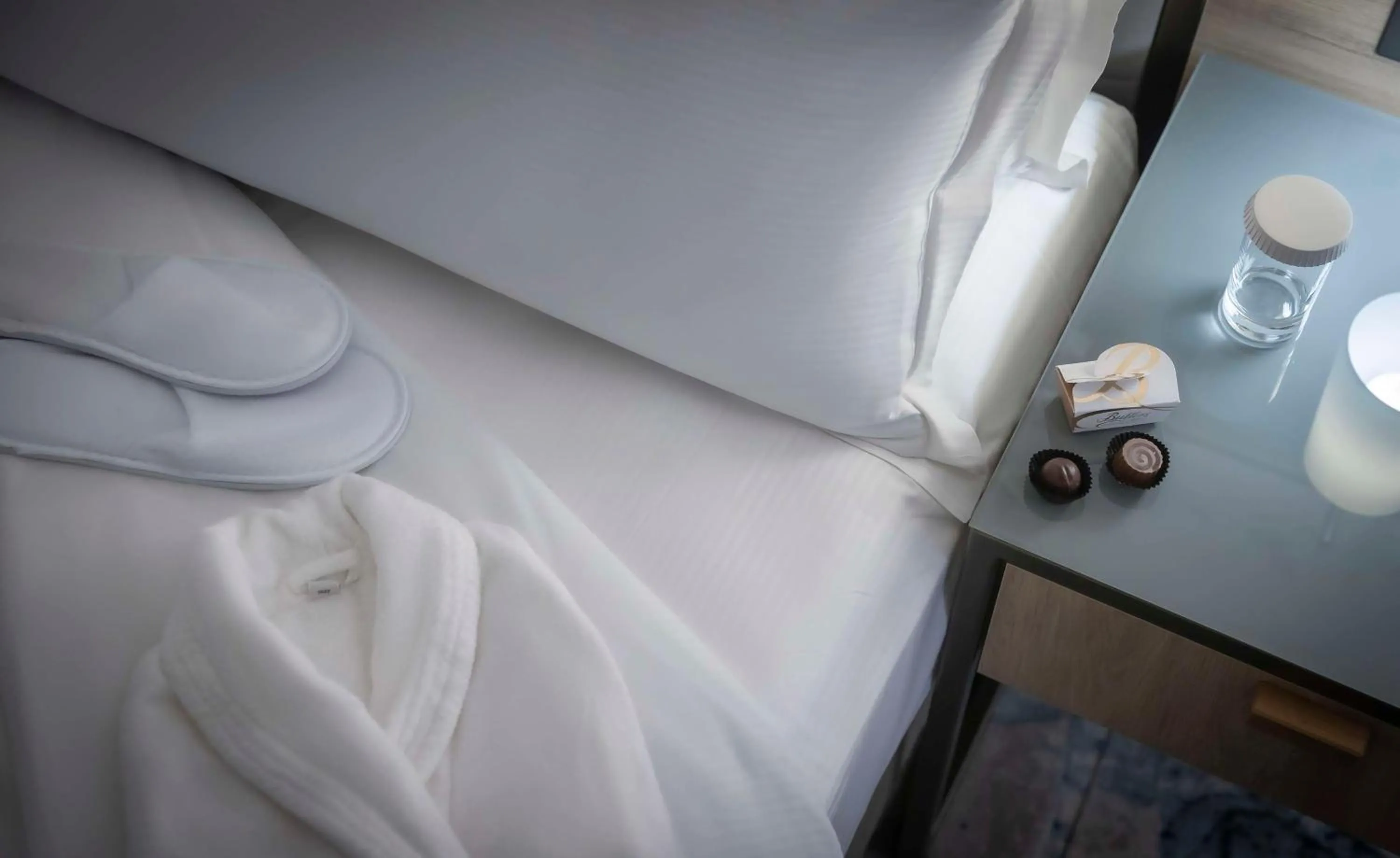 Bed in Hilton Dublin