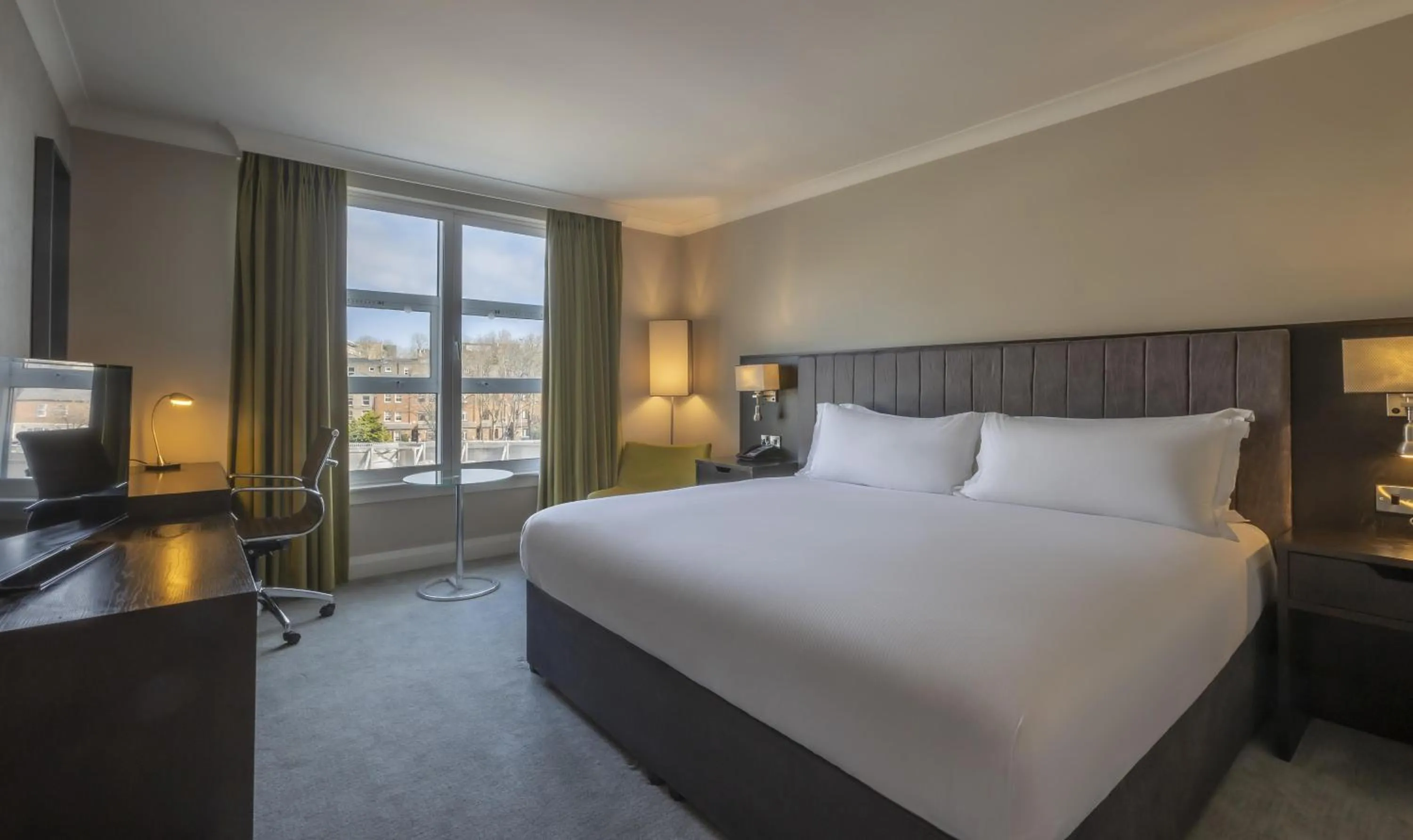 Bed in Hilton Dublin