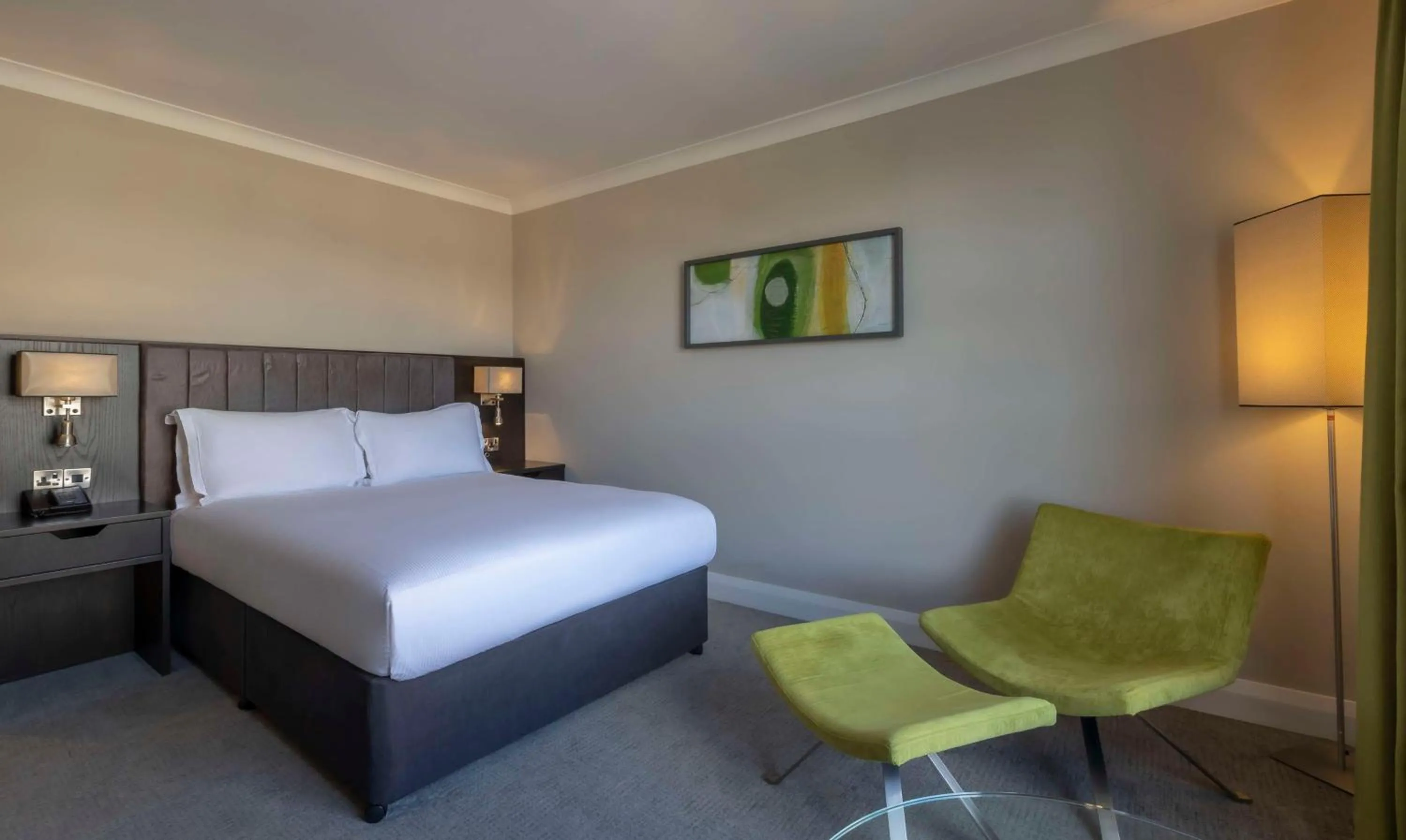 Bed in Hilton Dublin