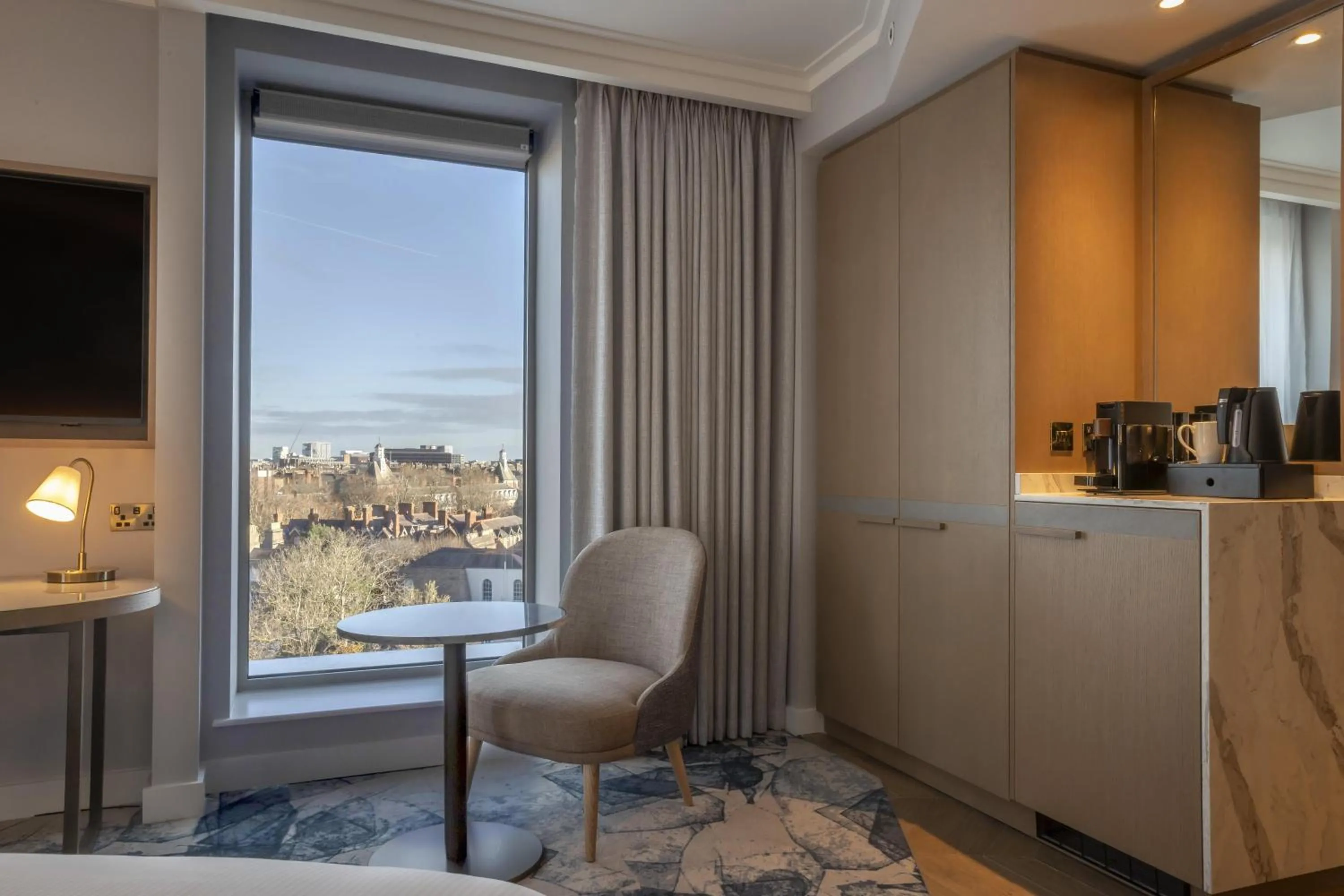 Bedroom in Hilton Dublin