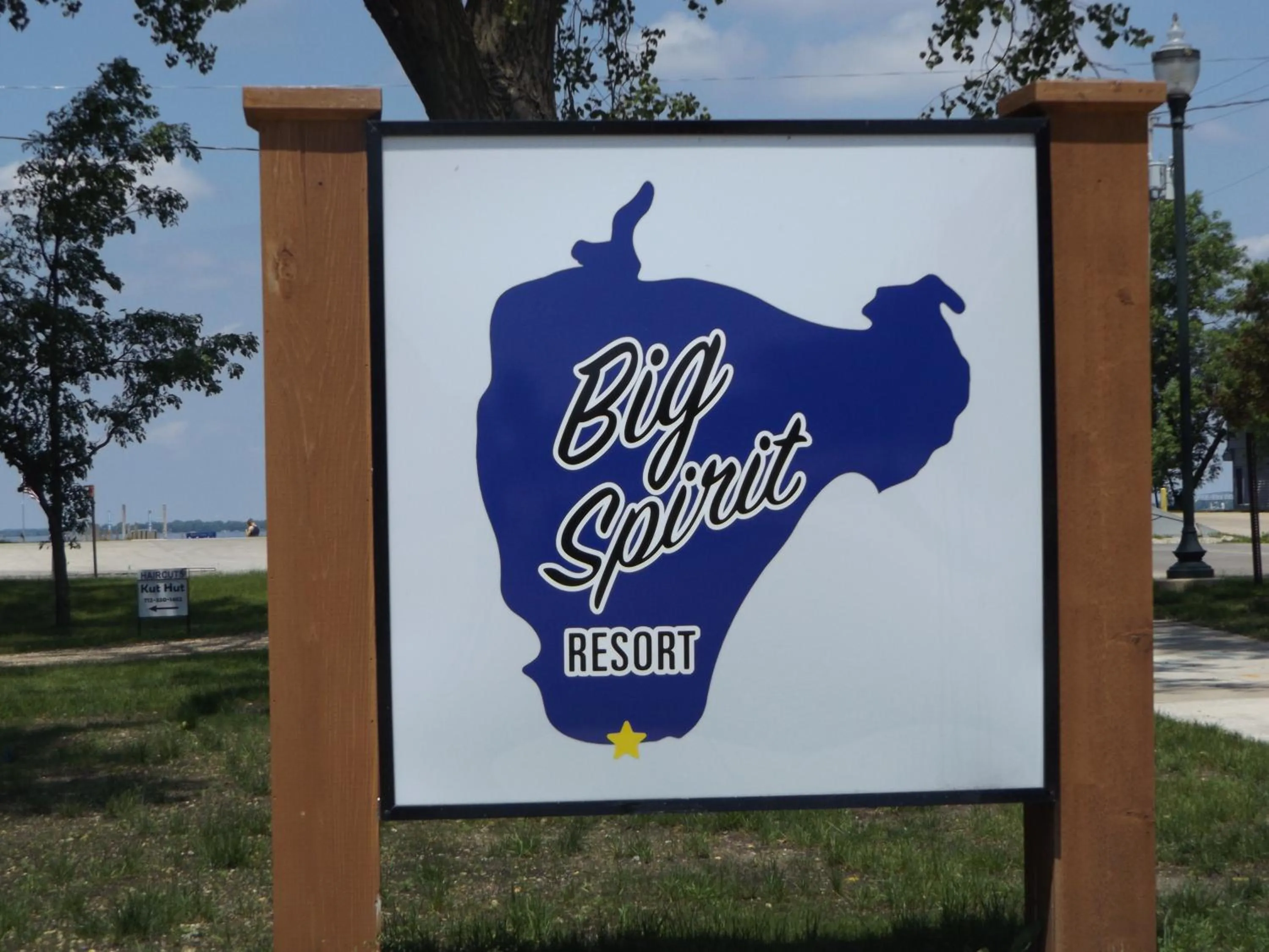 Property logo or sign in Big Spirit Resort