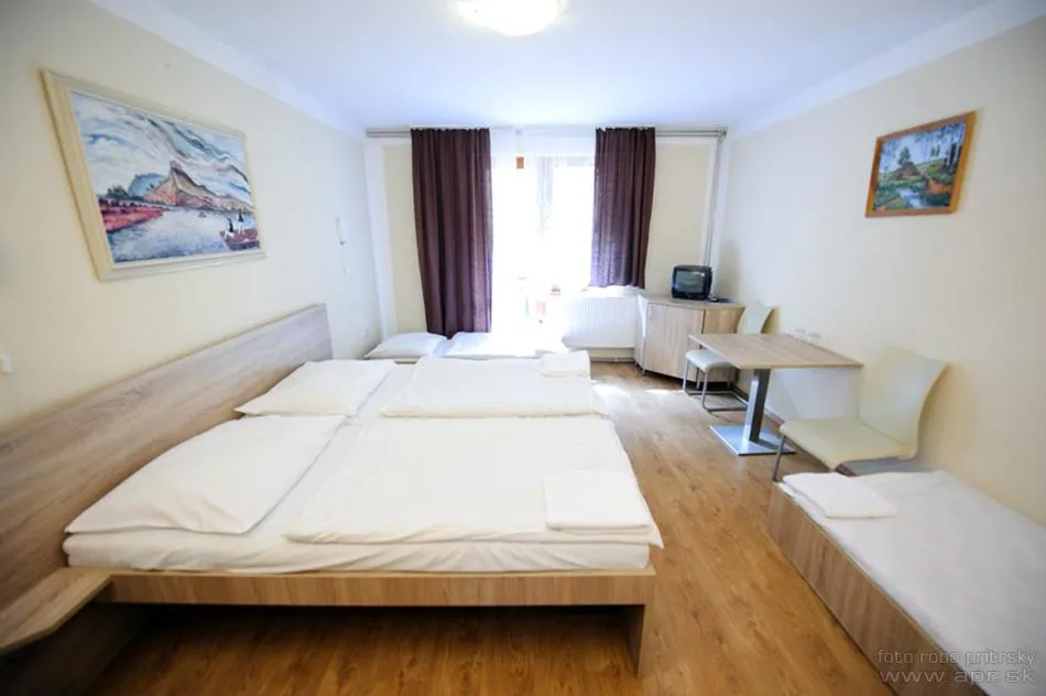 Bed in Horský hotel Eva