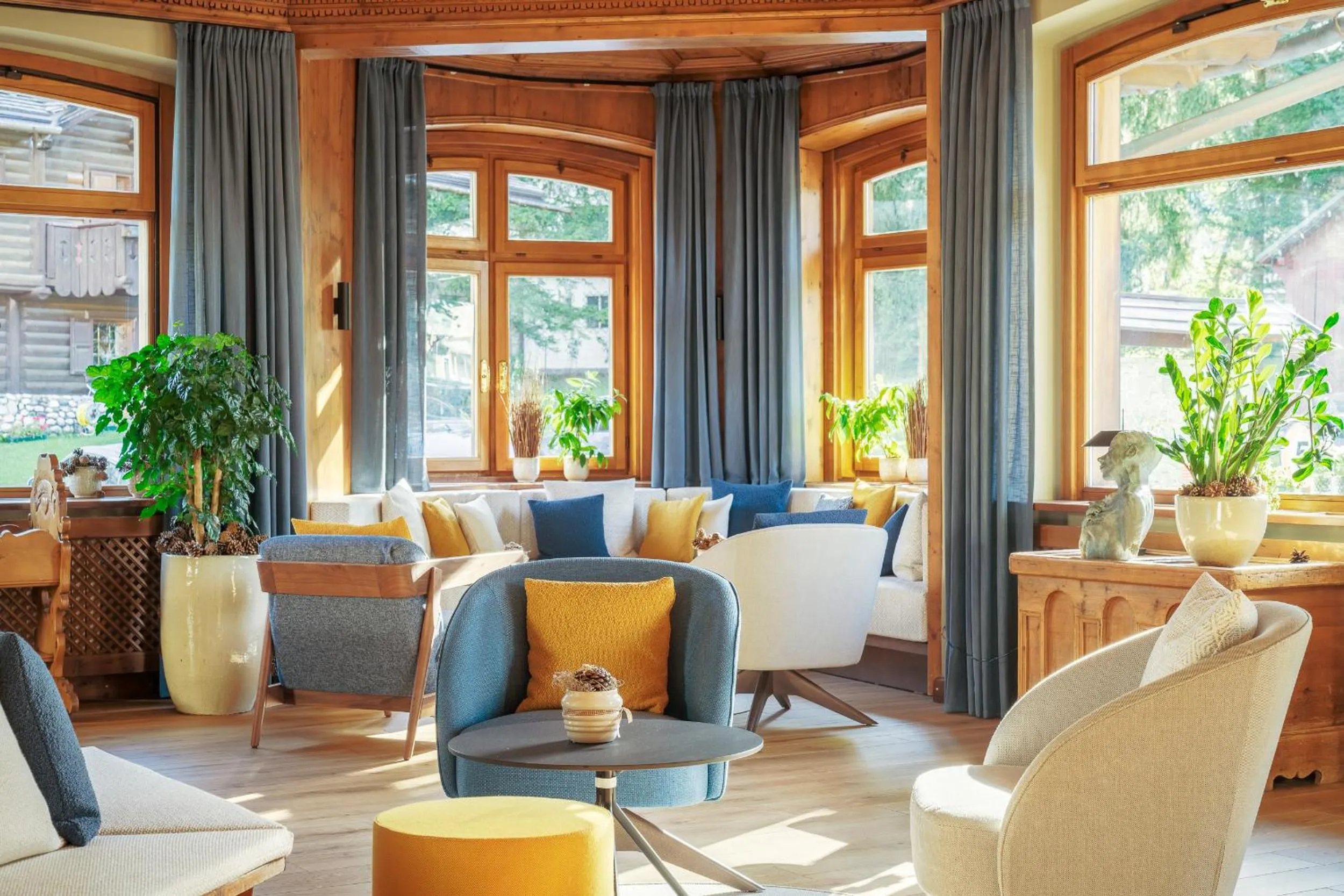 Seating area in Franceschi Park Hotel