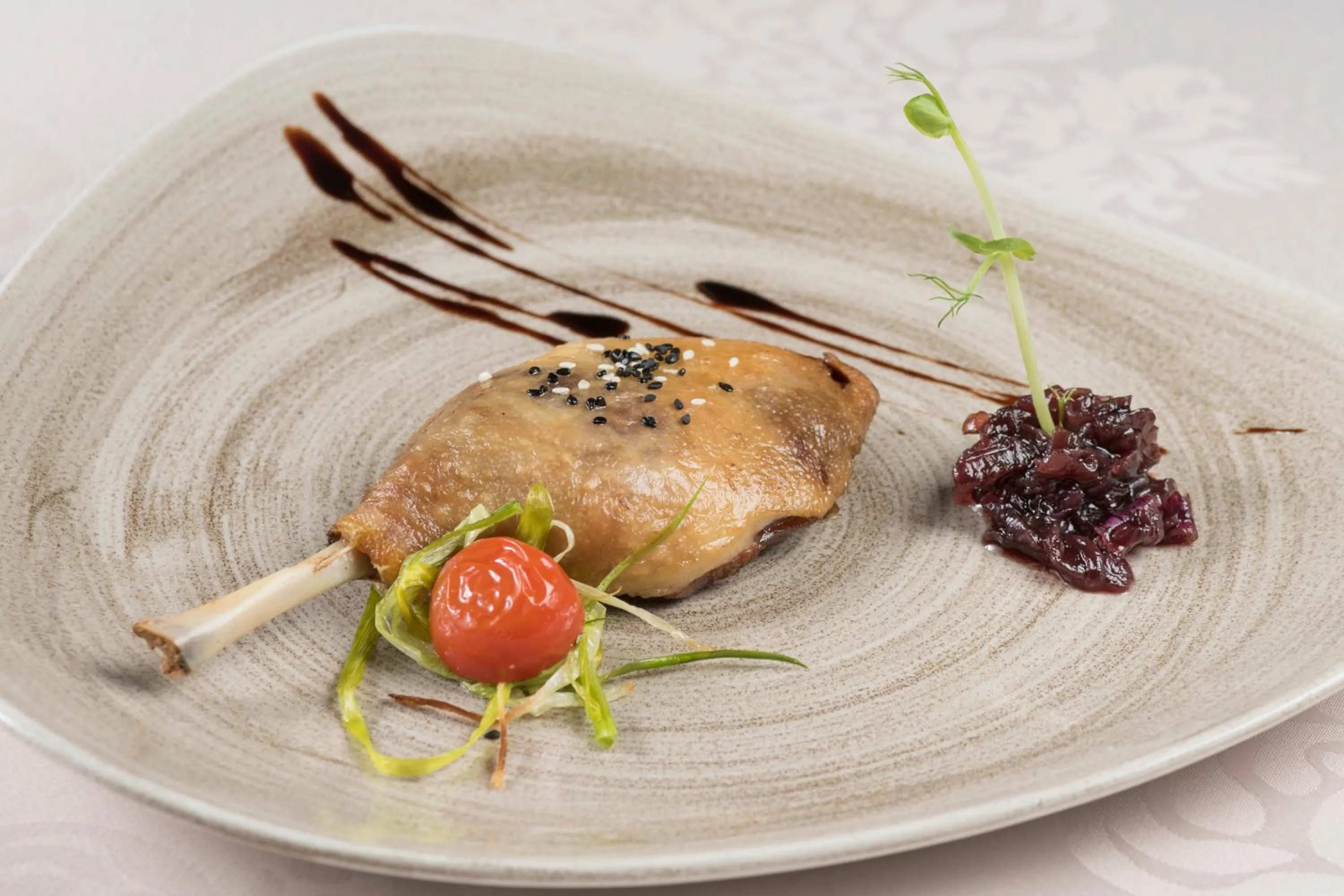 Food close-up in Hotel Edma