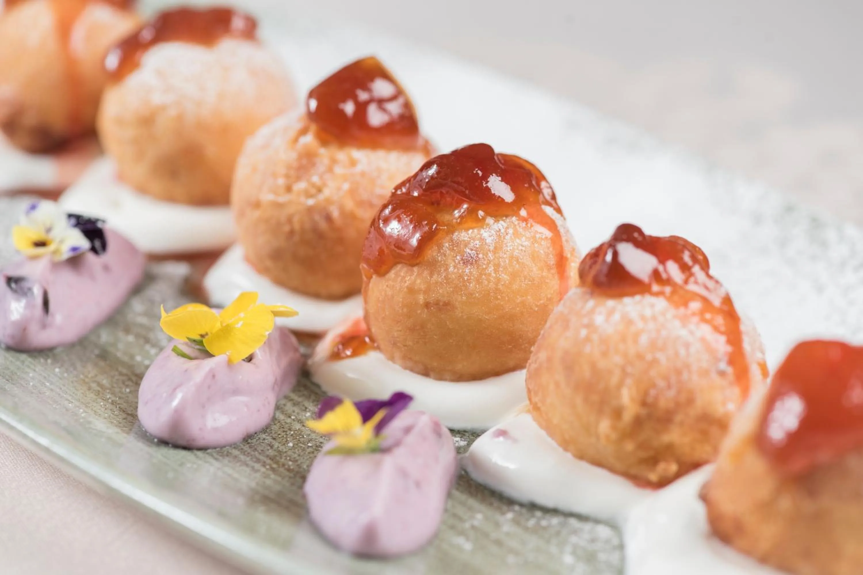 Food close-up in Hotel Edma