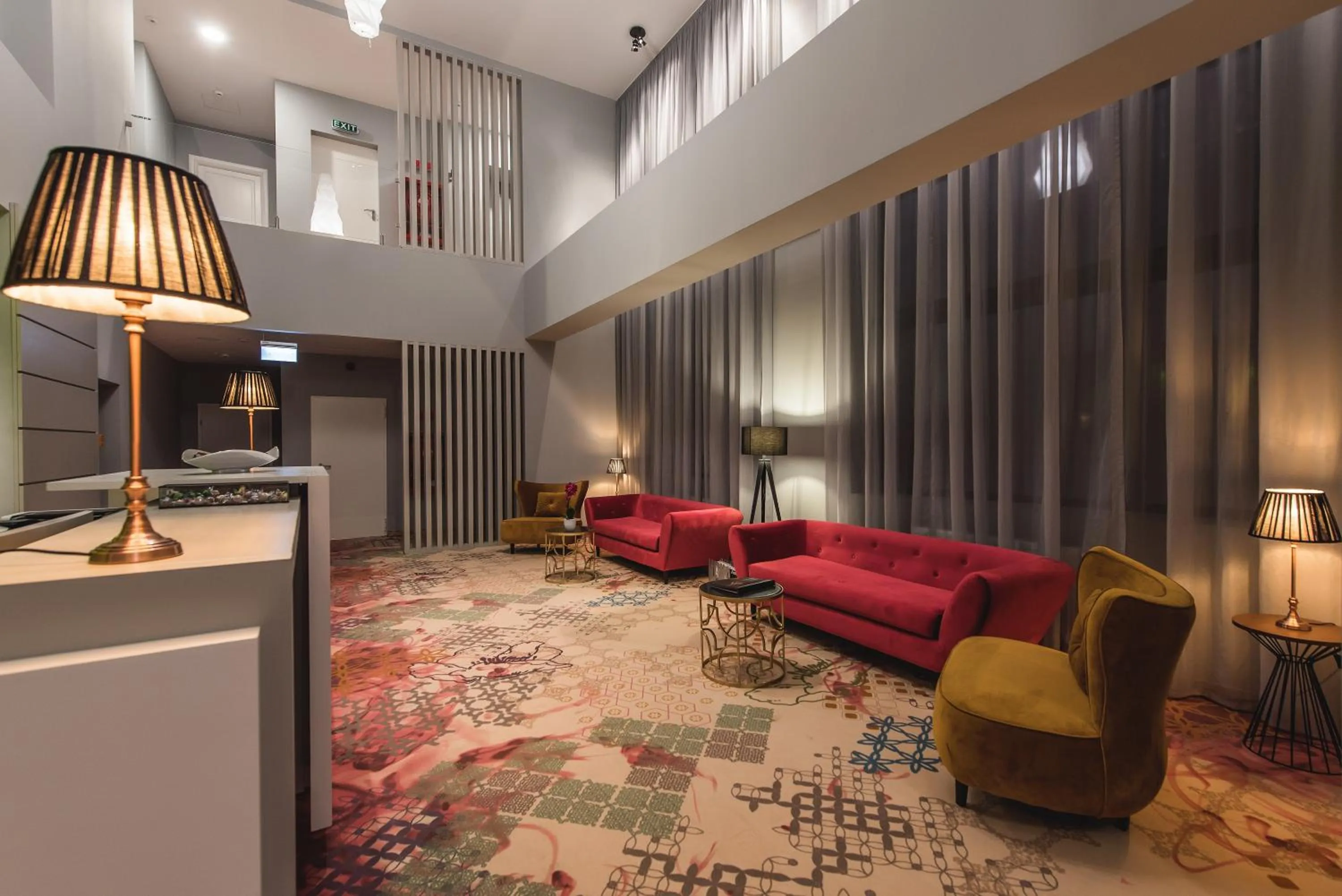 Lobby or reception in Hotel Edma