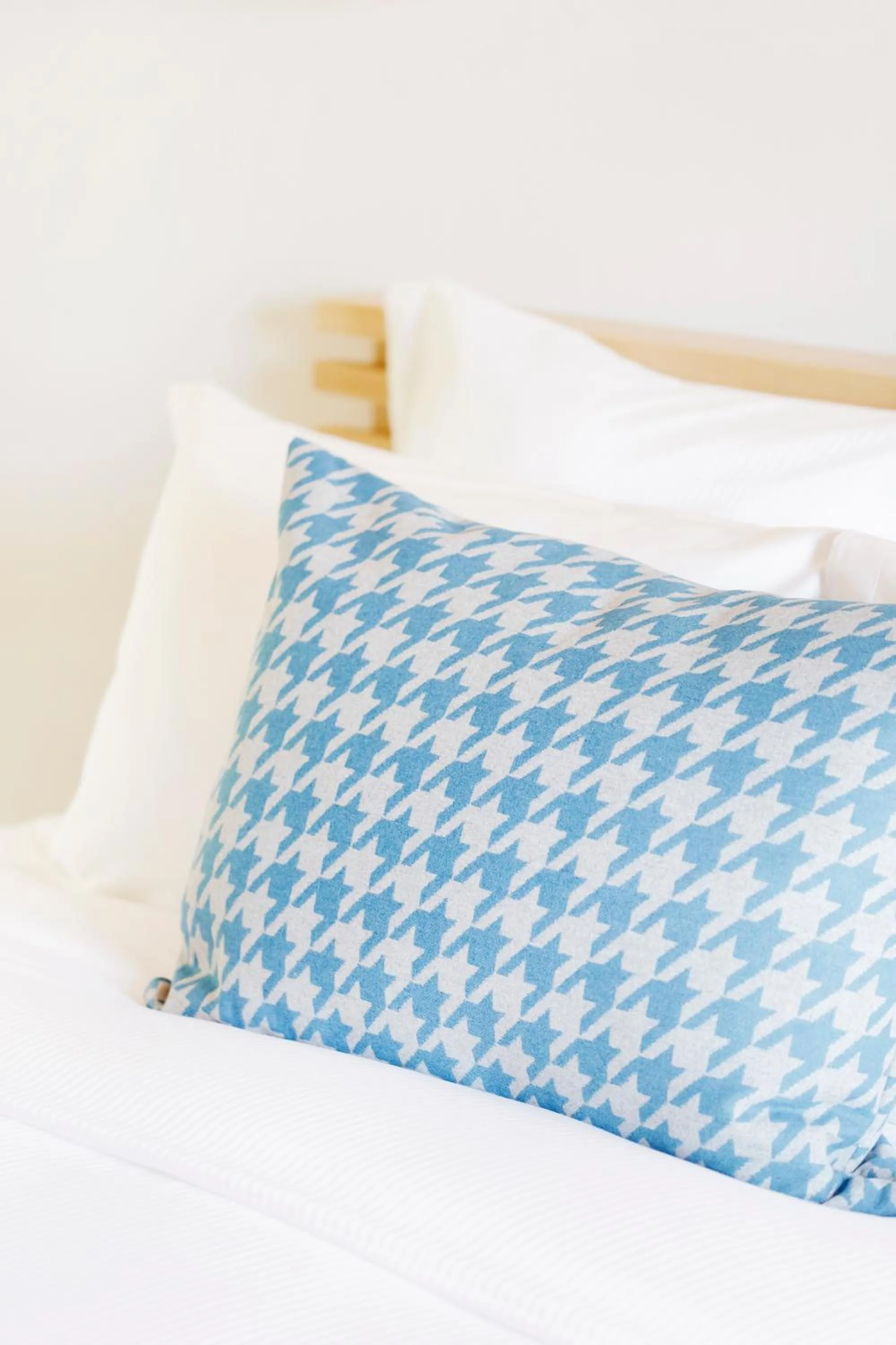 Bed in Hôtel & Restaurant Le Pré