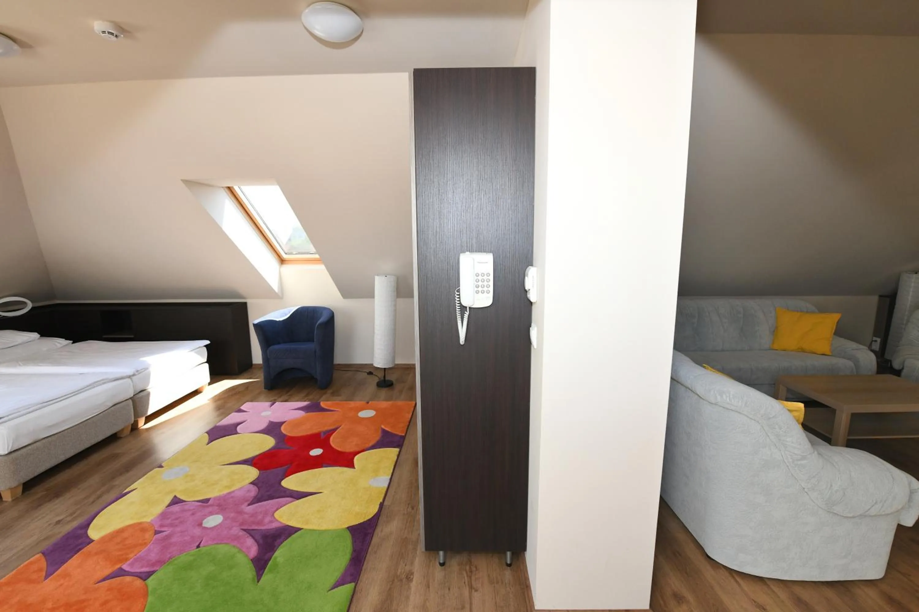 Bed in Ezüsthíd Hotel