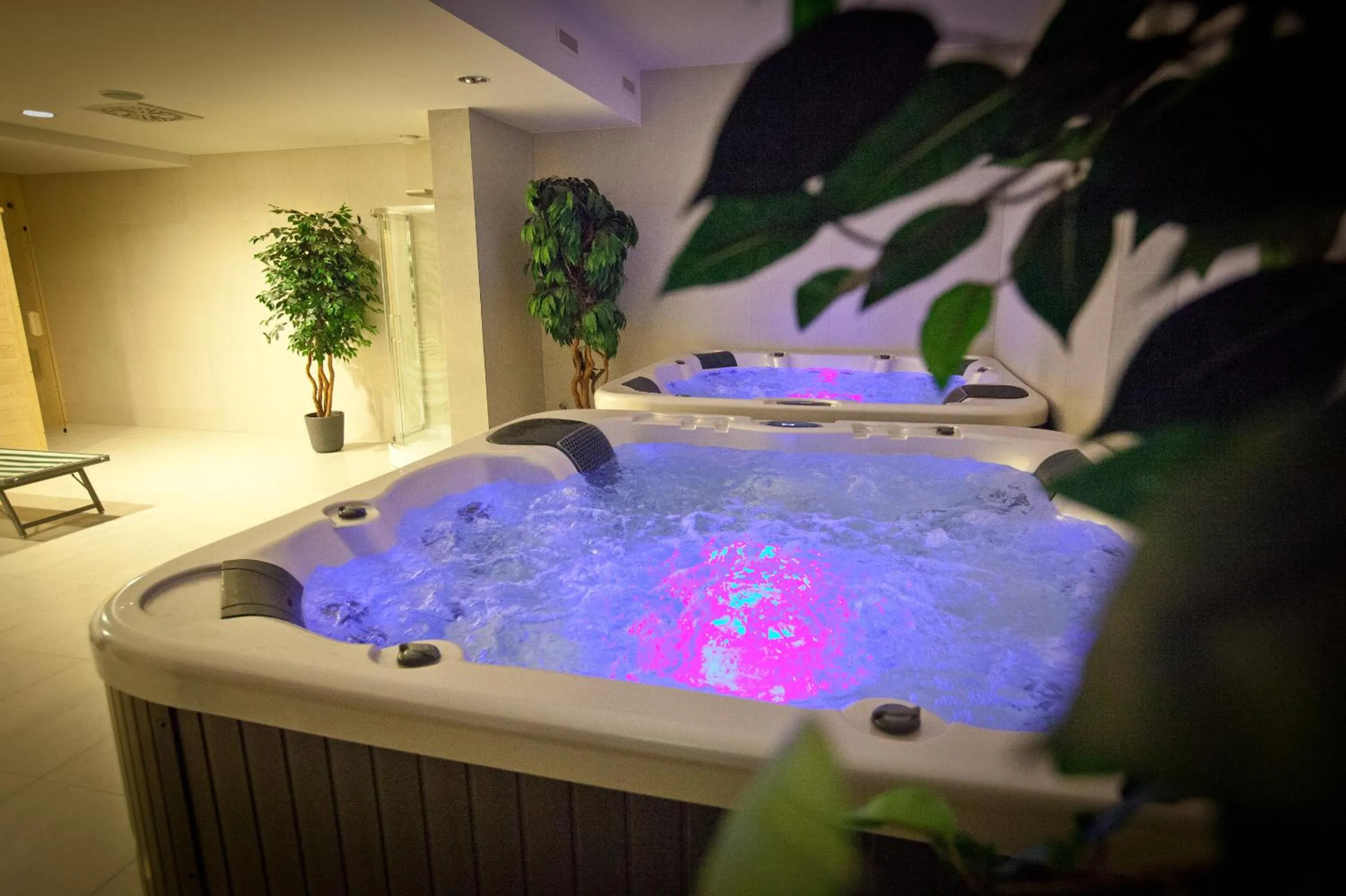 Hot Tub in Ezüsthíd Hotel