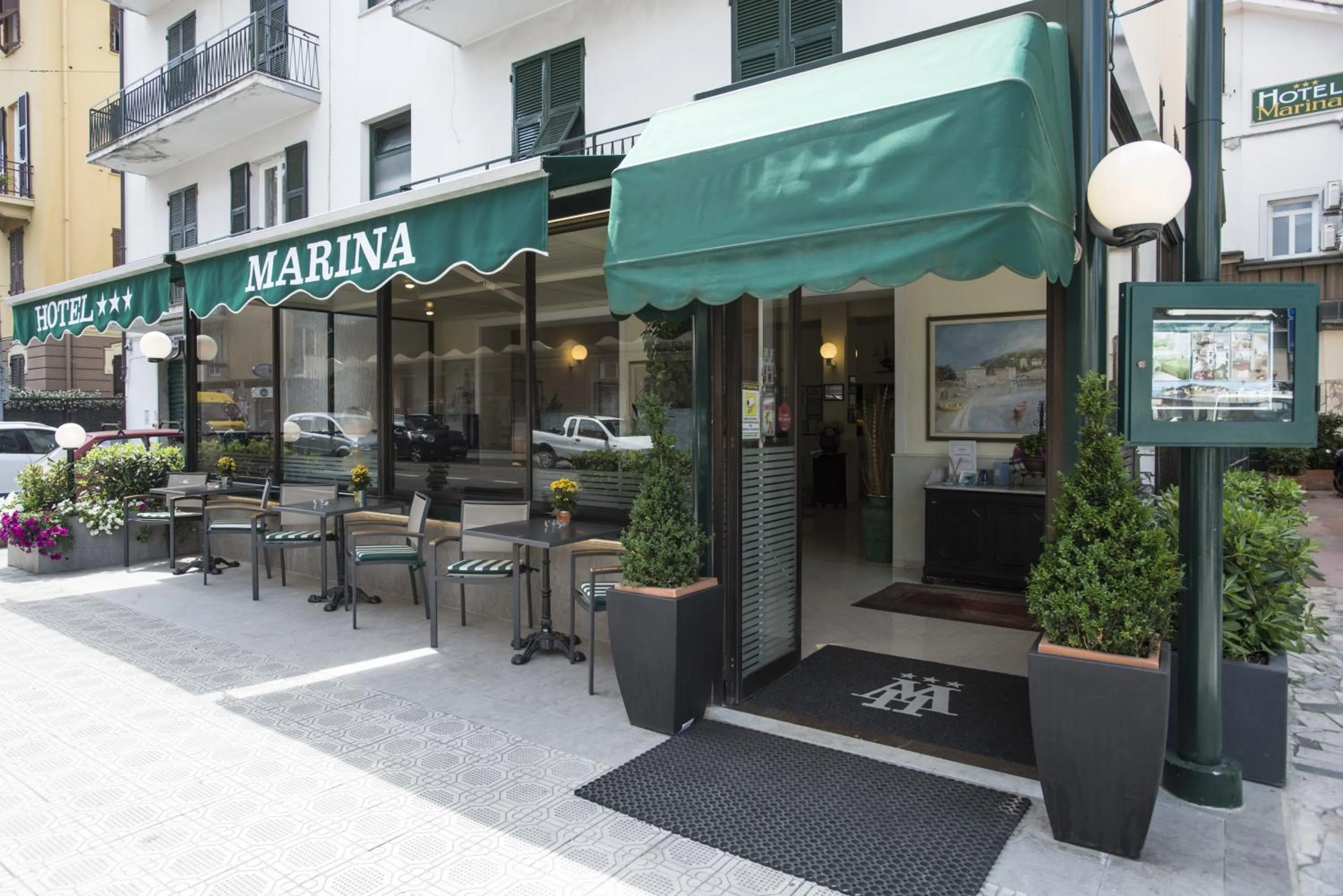 Facade/entrance in Hotel Marina