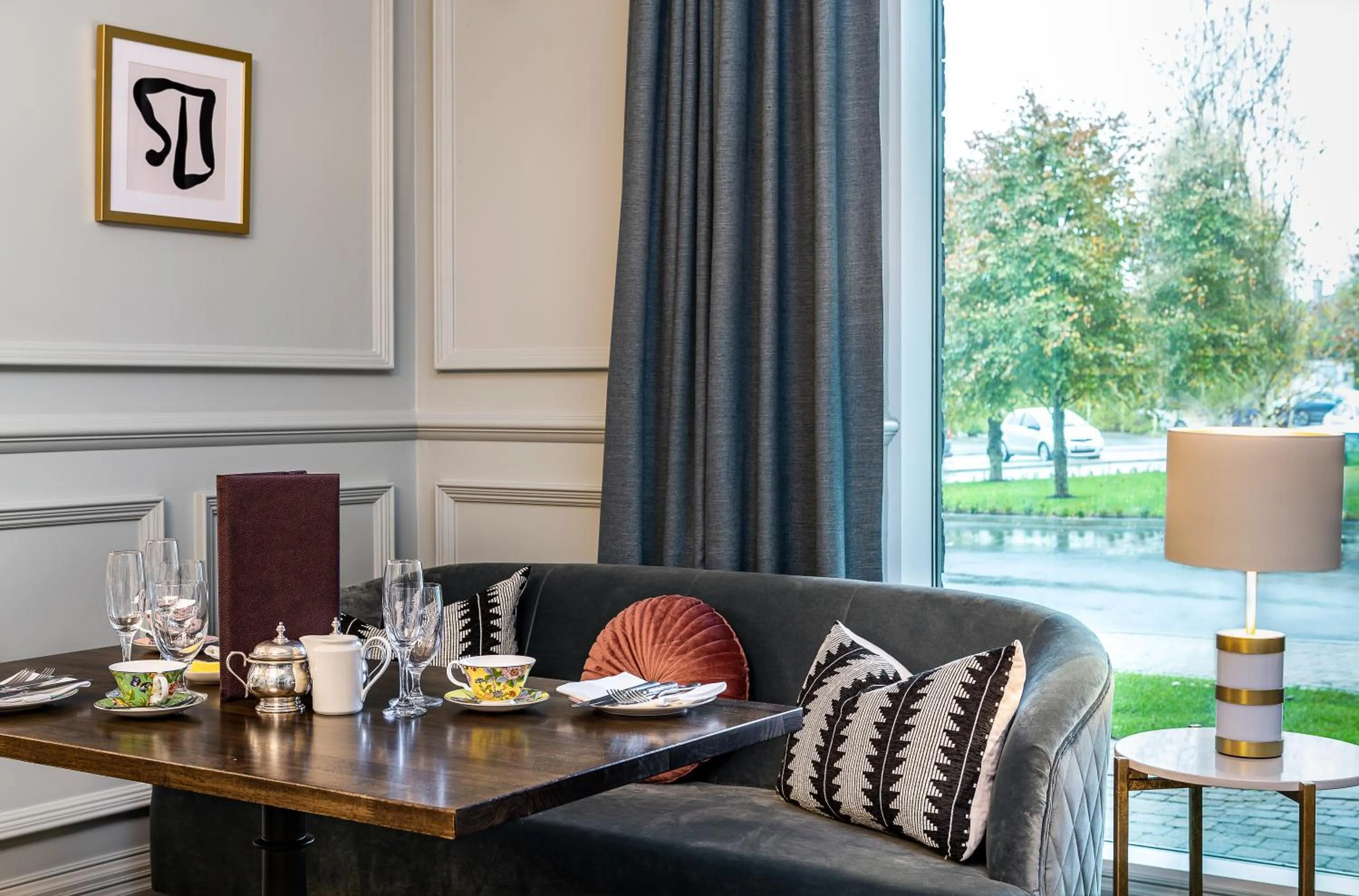 Dining area in The Heritage