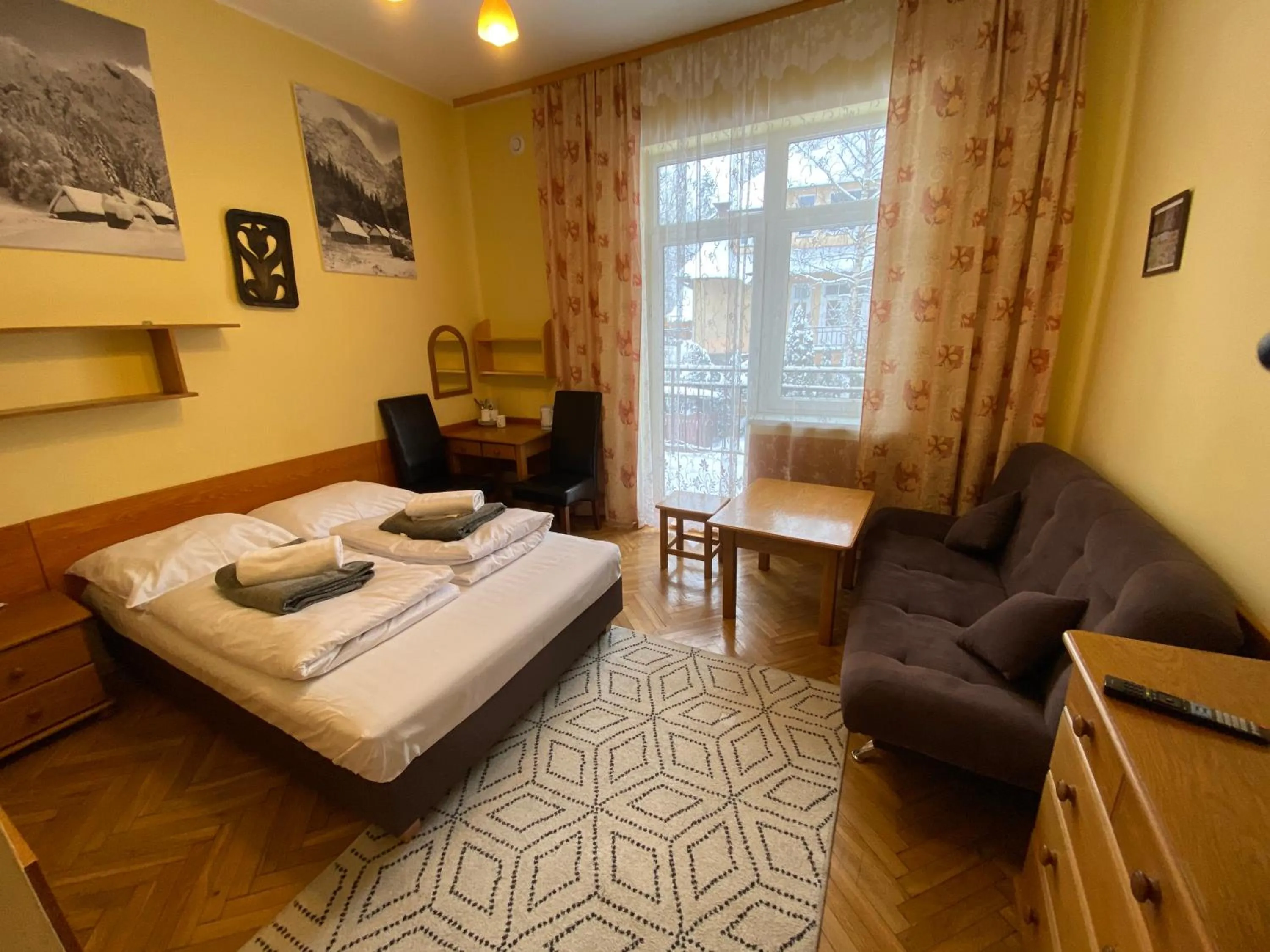 Photo of the whole room, Bed in Rusałka