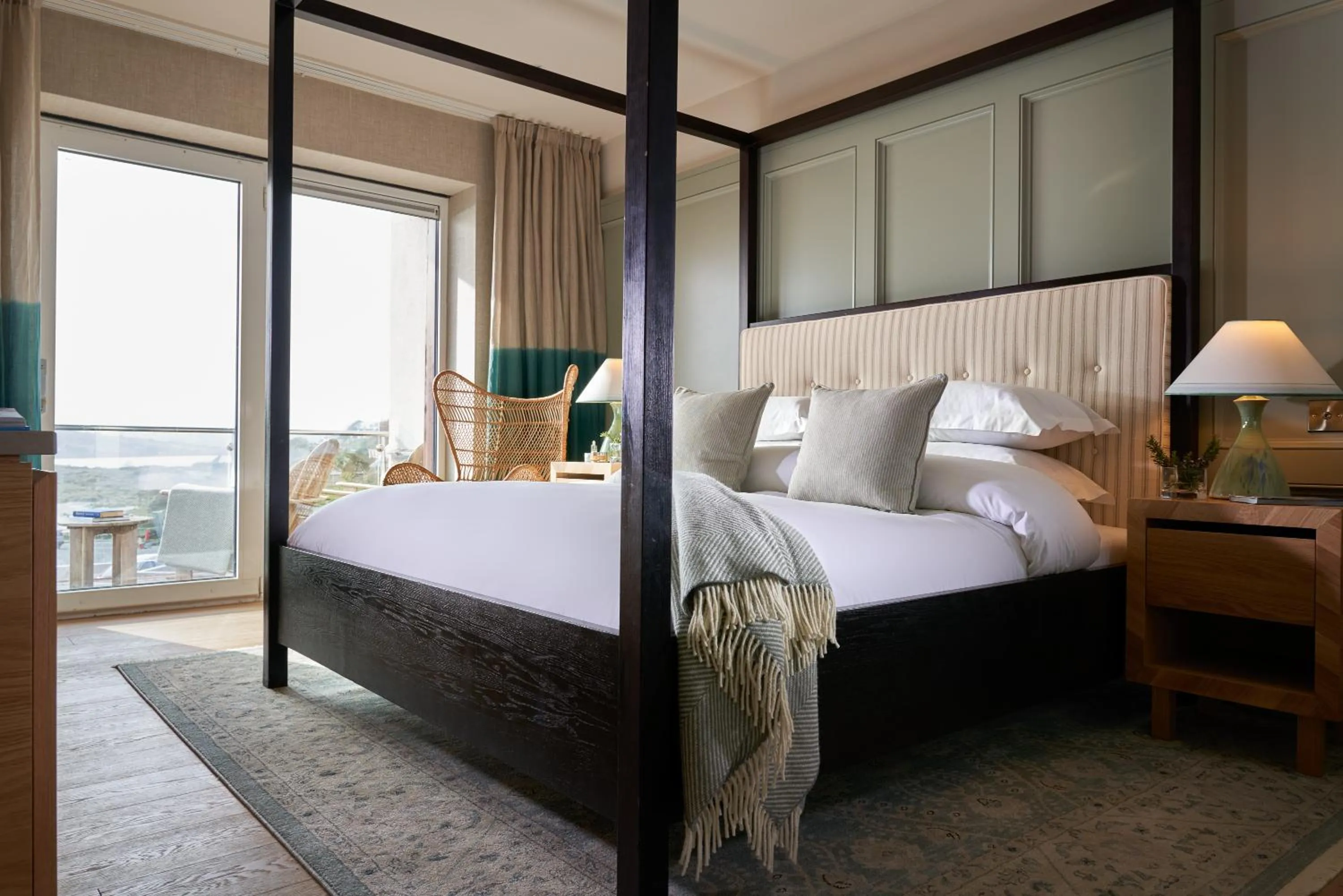 Bed in Inchydoney Island Lodge & Spa