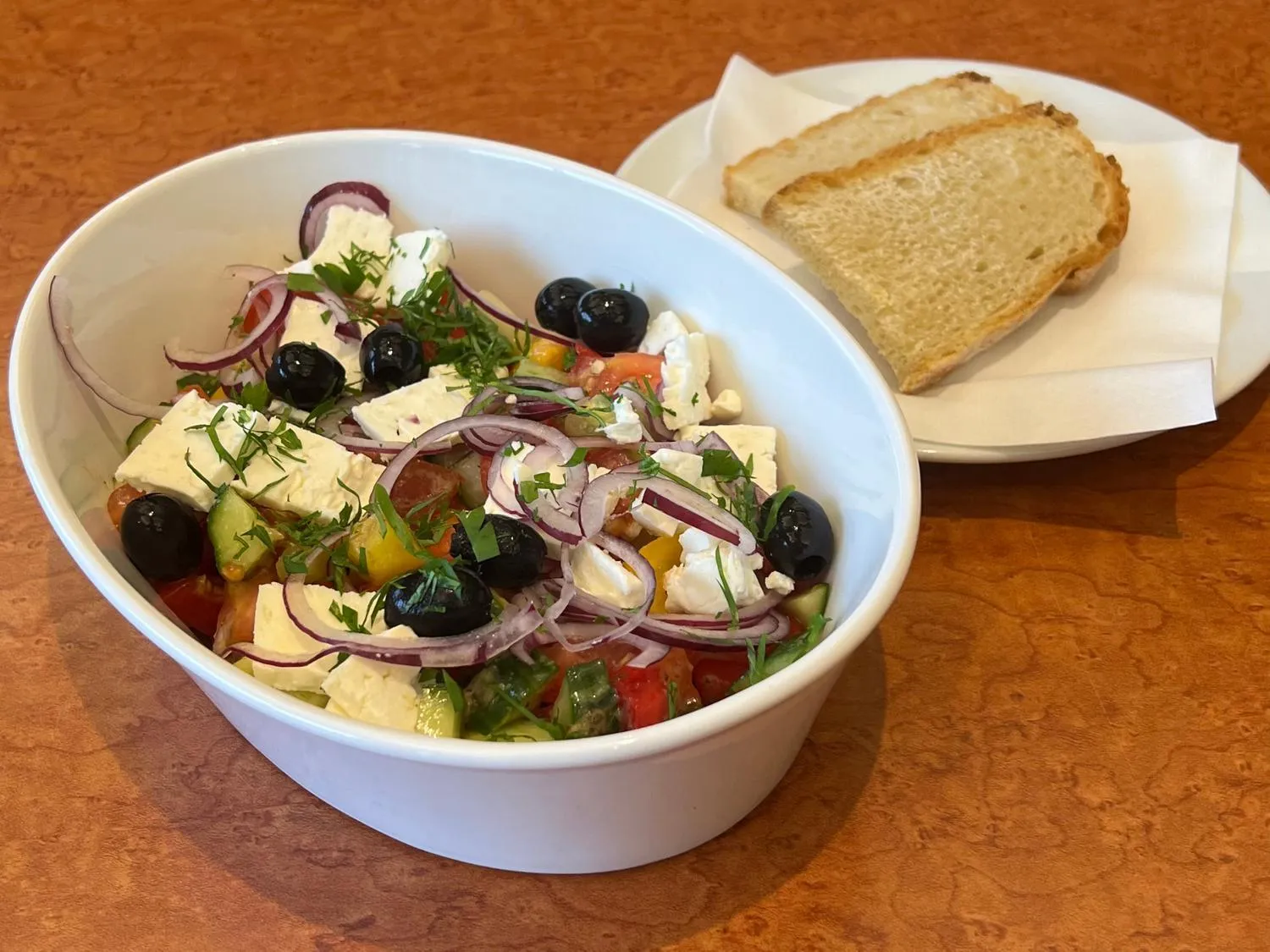 Food close-up in Hotel Sloup