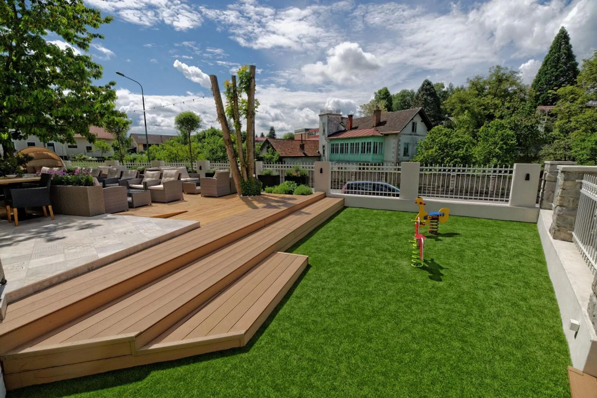 Children play ground in Hiša Ančka, Boutique Hotel & Maja Rooms