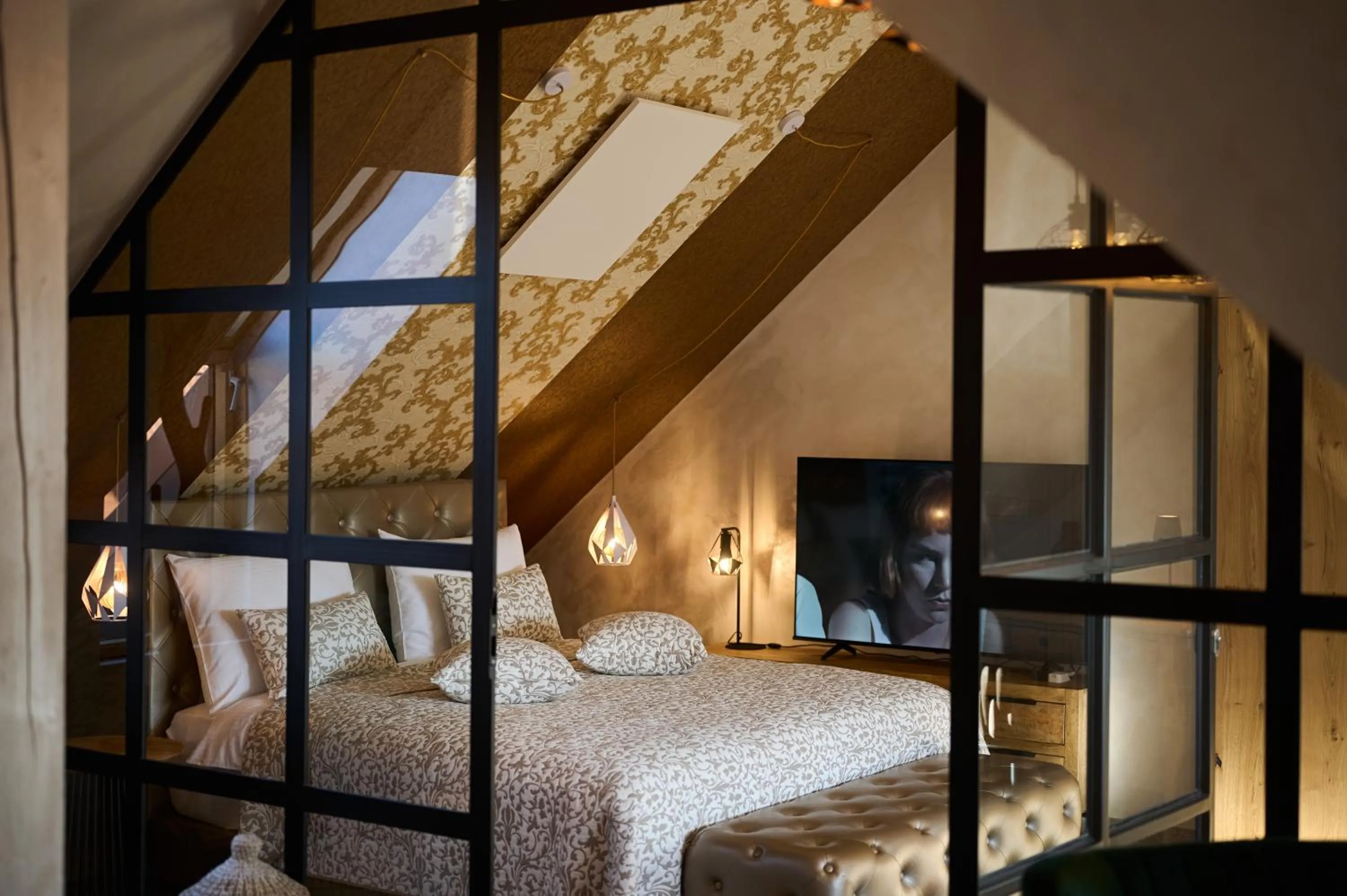 Bed in Hiša Ančka, Boutique Hotel & Maja Rooms