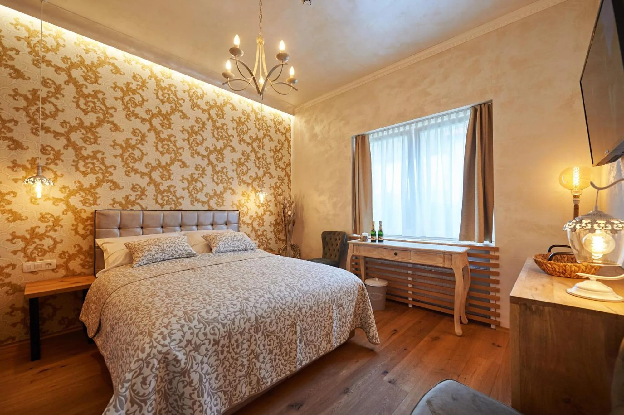 Bed in Hiša Ančka, Boutique Hotel & Maja Rooms