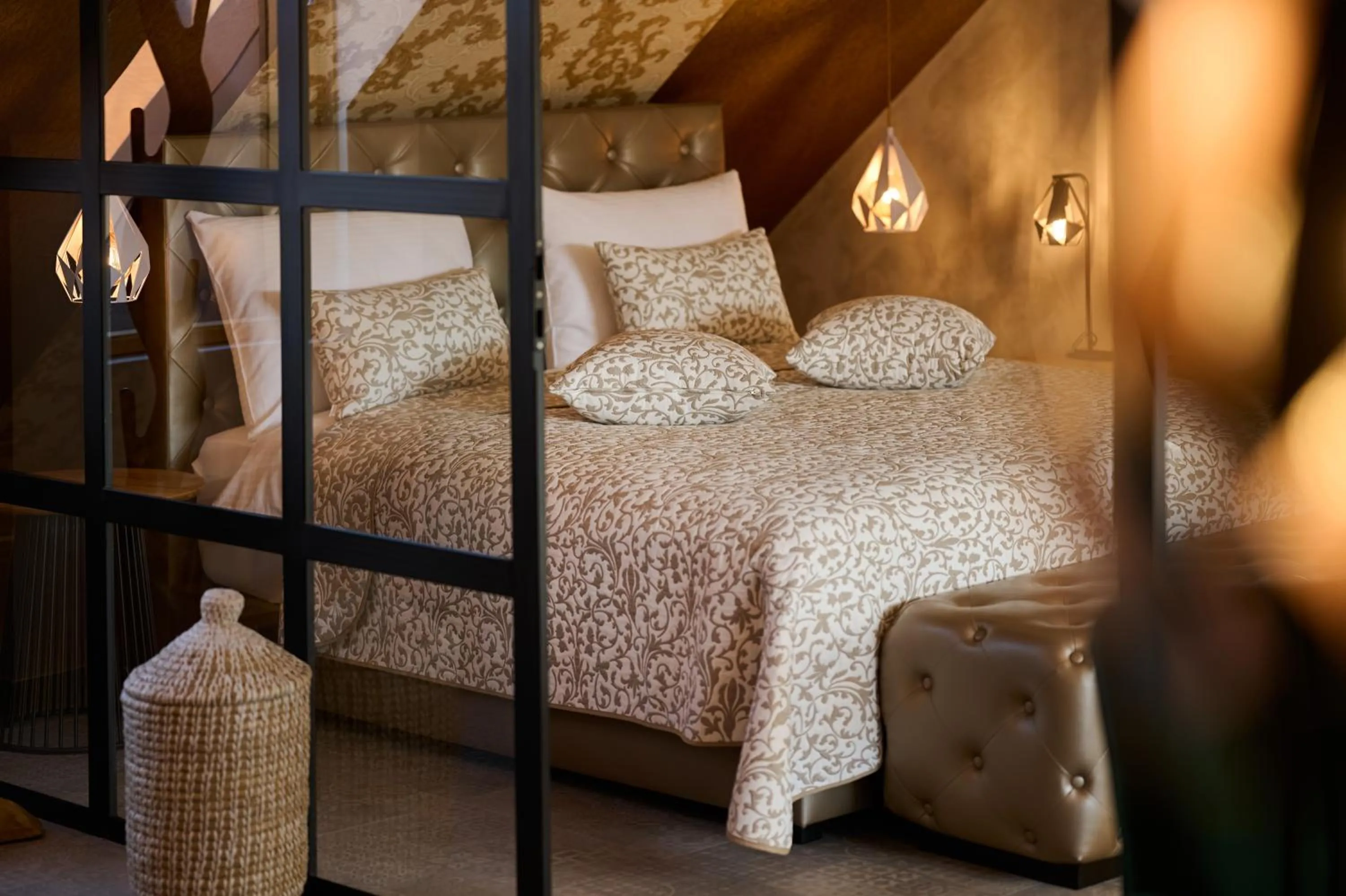 Bed in Hiša Ančka, Boutique Hotel & Maja Rooms