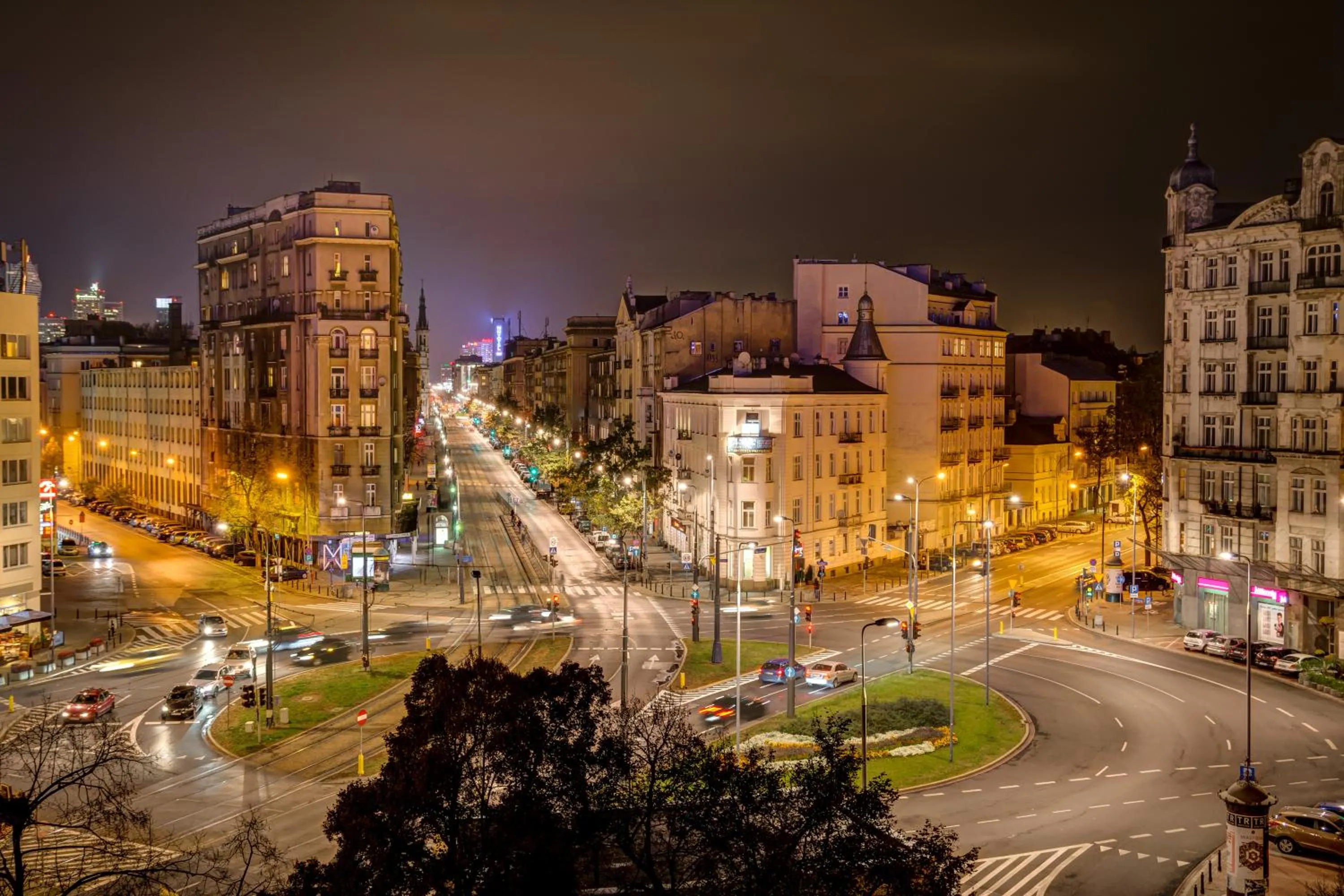 City view in Planet Hostel