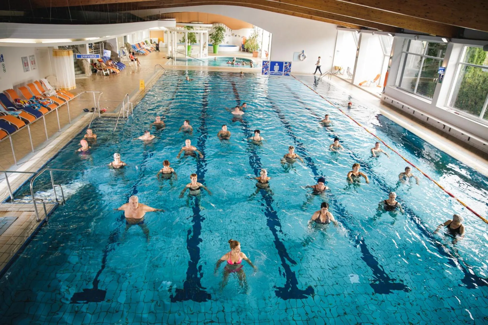 Swimming pool in Terme Topolsica - Hotel Vesna