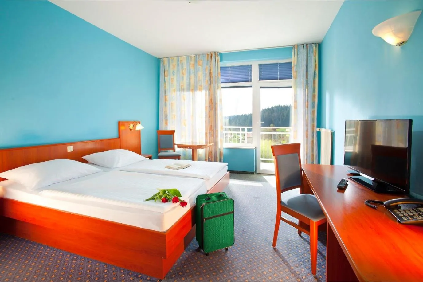 Bedroom, Bed in Terme Topolsica - Hotel Vesna