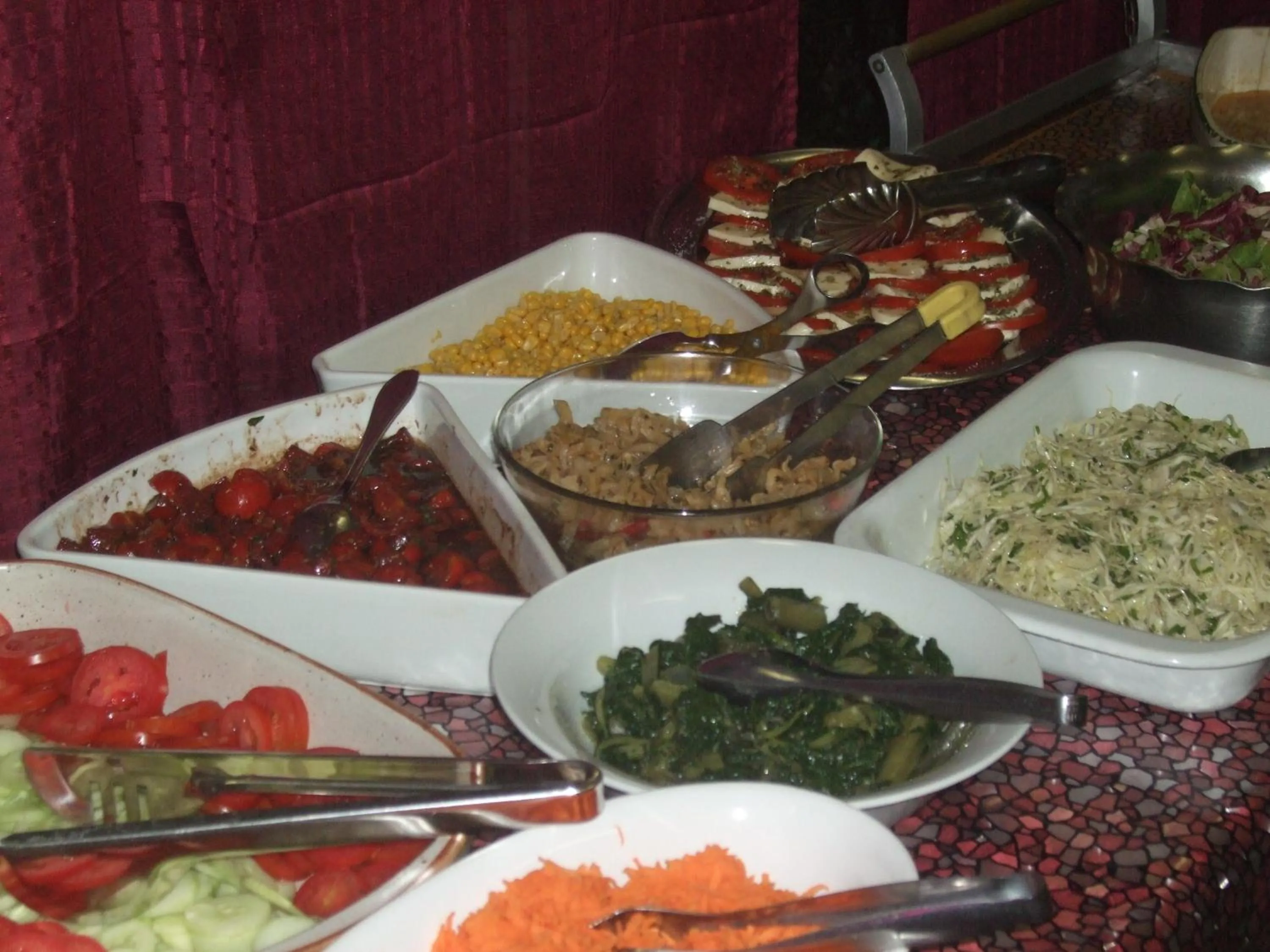 Food close-up in Villa Lavinia