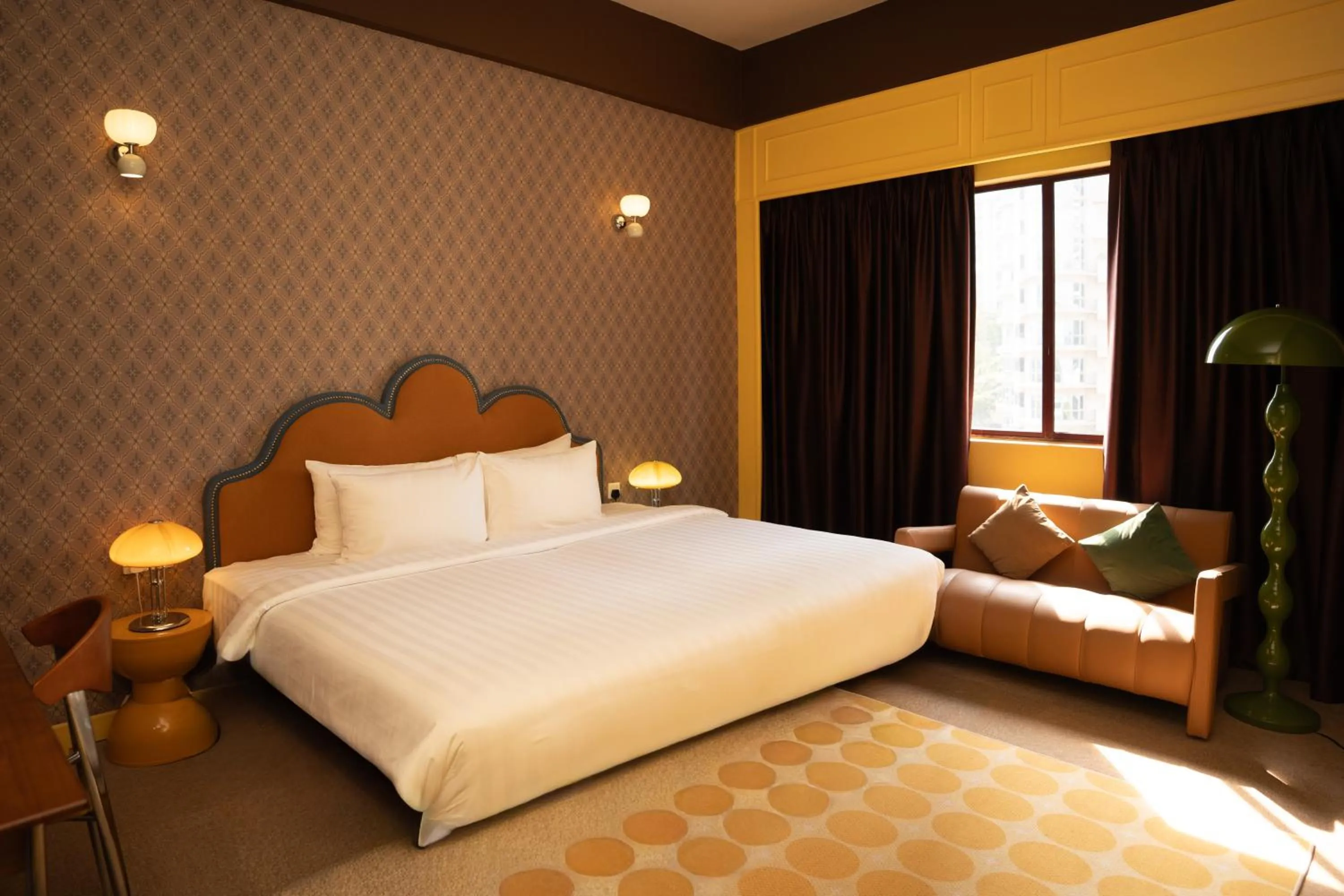 Bed in The Très Hotel