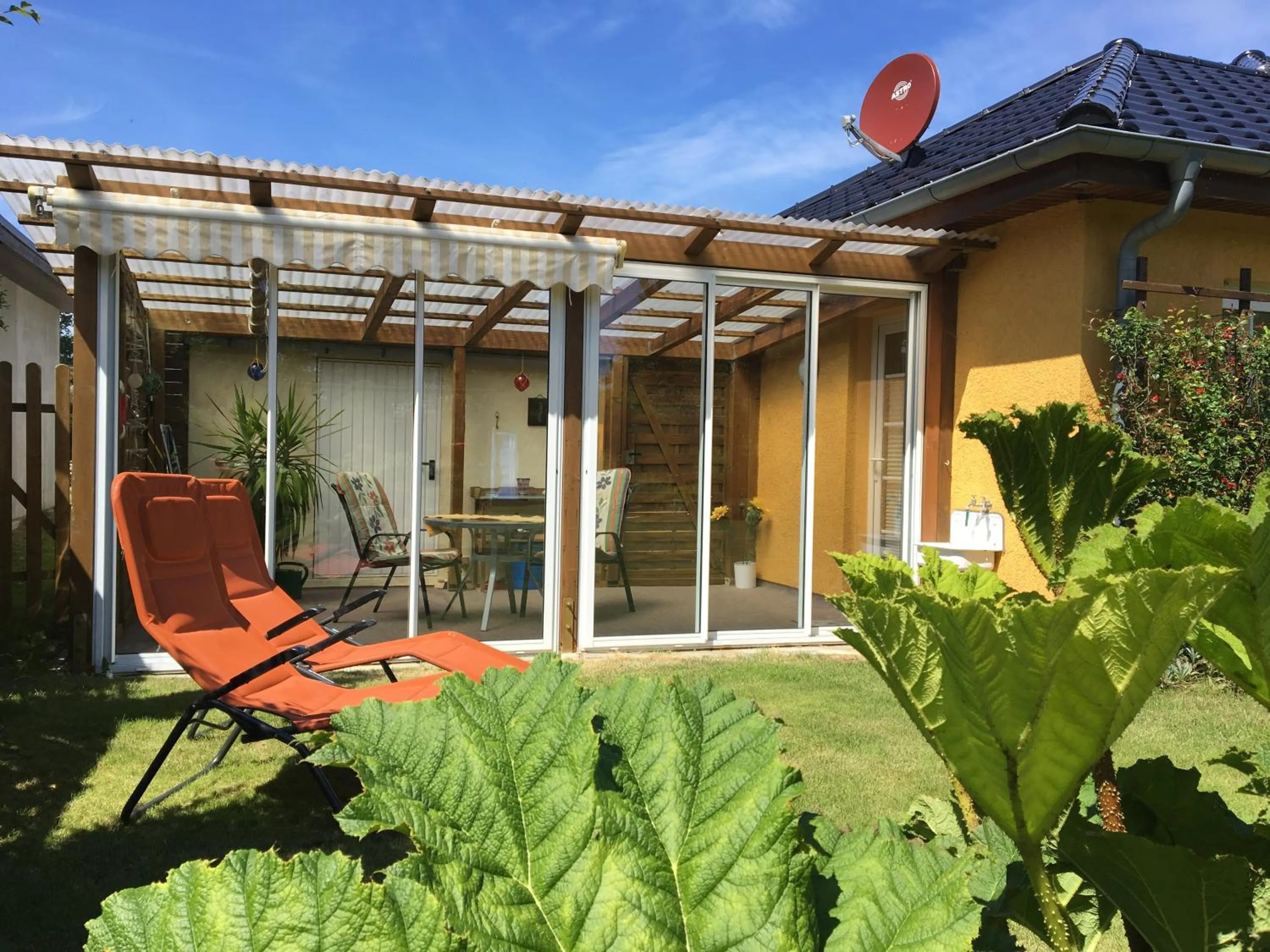 Garden in Möllis Apartment am Jasmund-Nationalpark