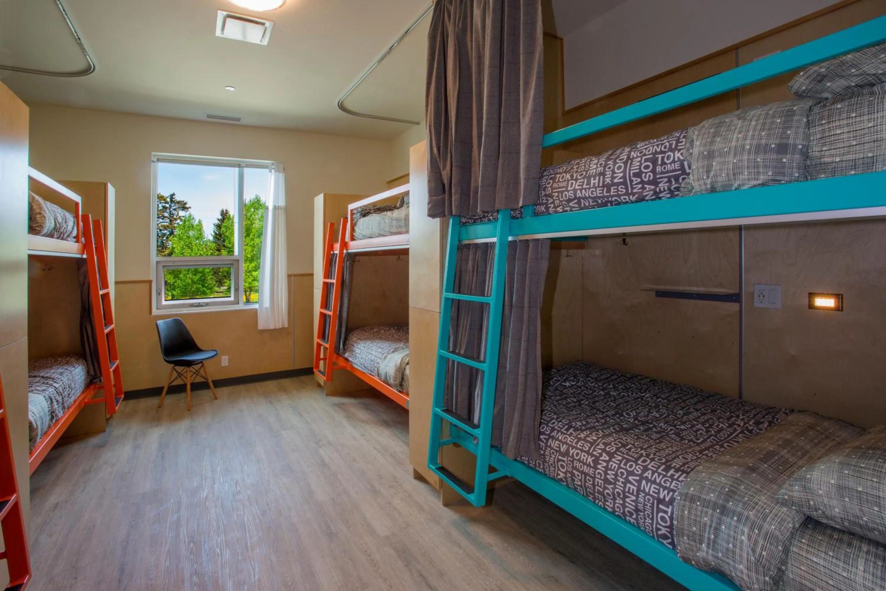 bunk bed, Bed in Canmore Downtown Hostel