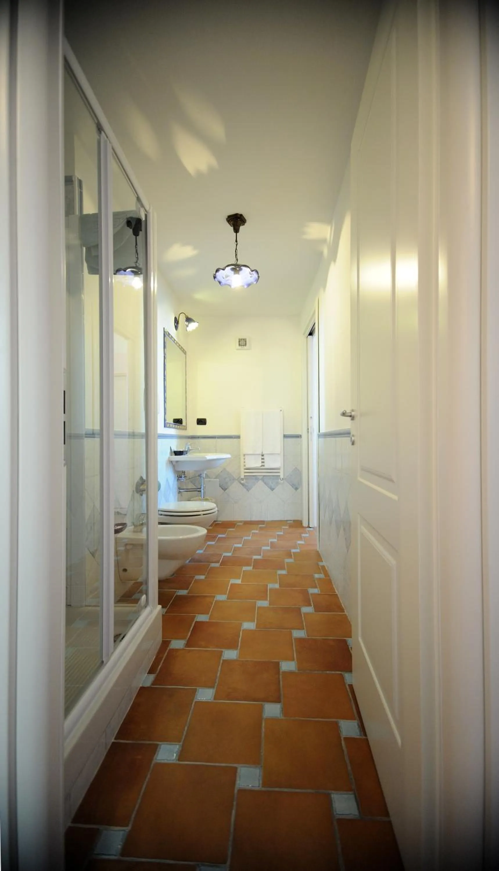 Bathroom, Bed in B&B Il Porticciolo di Amalfi