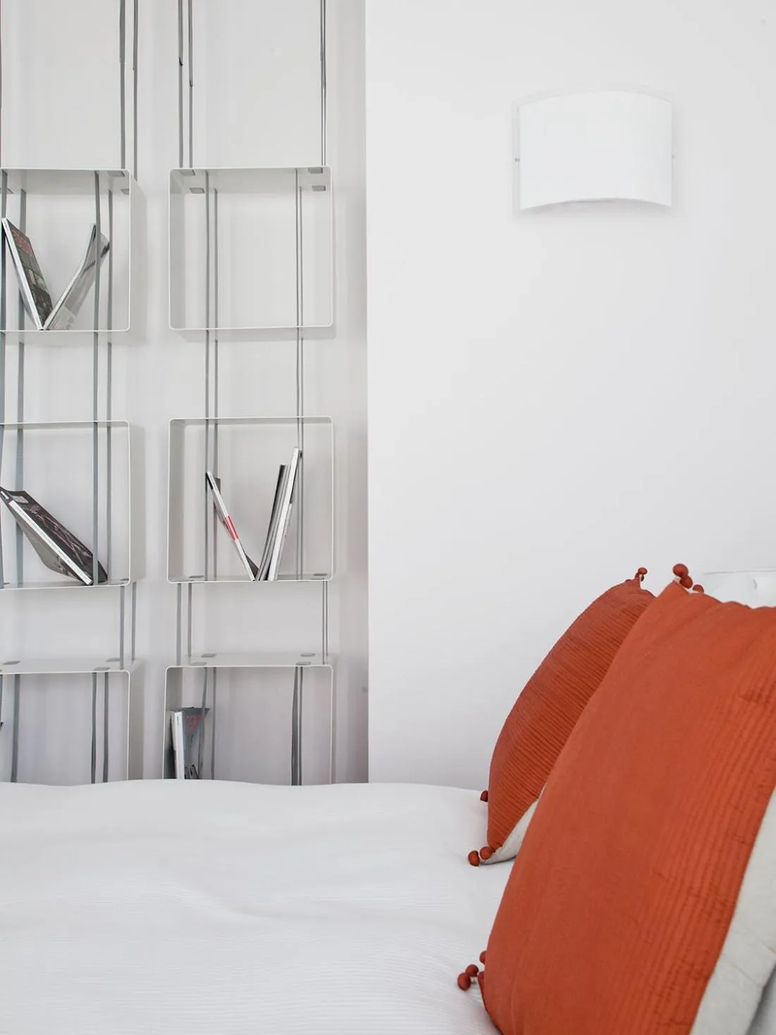 Bed in Zambala Luxury Apartments