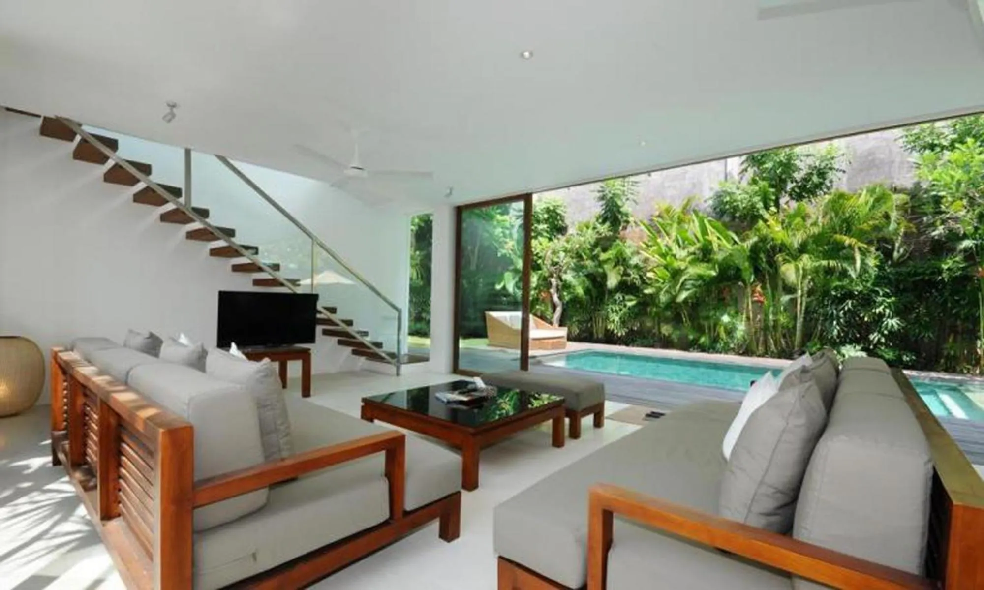 Living room in Beach Axis Villa, Seminyak
