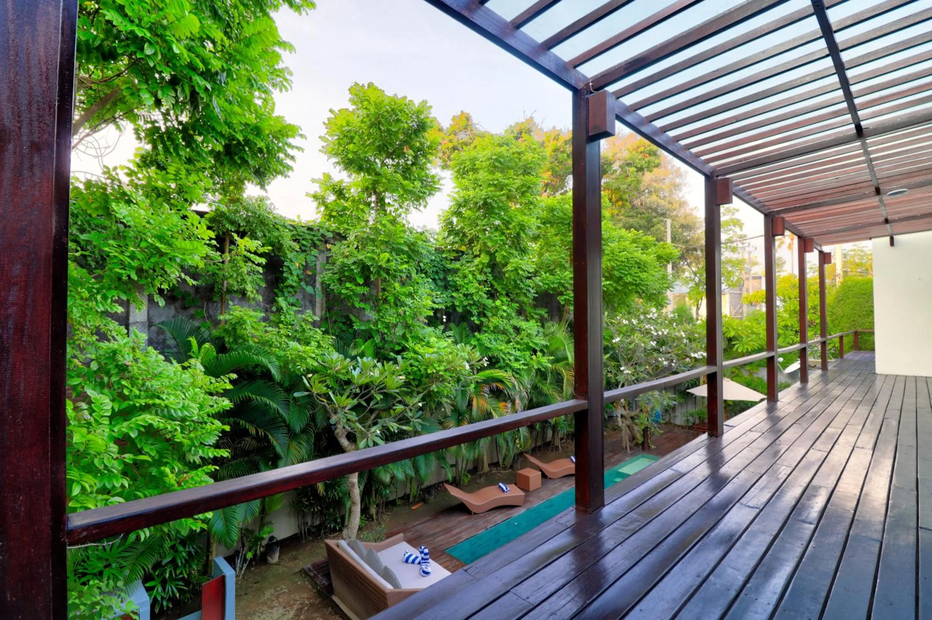 Patio in Beach Axis Villa, Seminyak