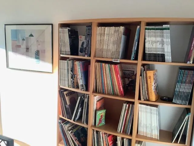 Library in LE BEAU REPAIRE, chambres d'hôtes, quartier historique, 1 à 3 chambres, étage indépendant