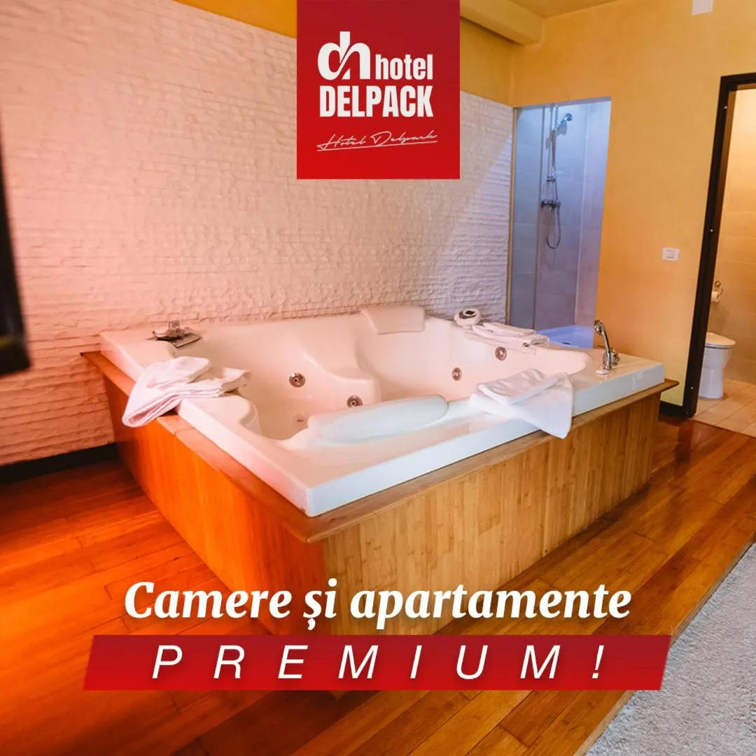 Bed in Hotel Delpack