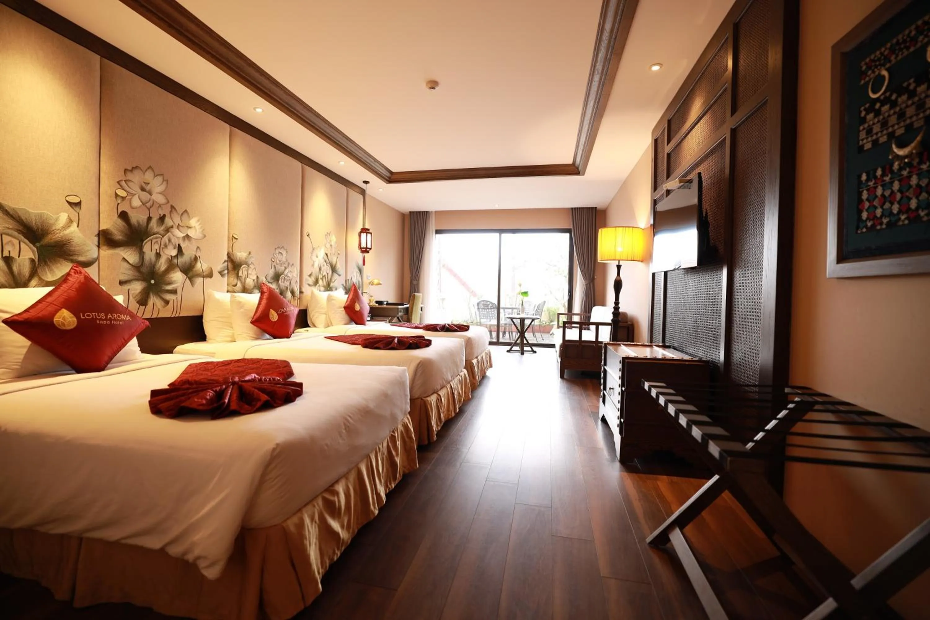 Bedroom, Bed in Lotus Aroma Sapa Hotel