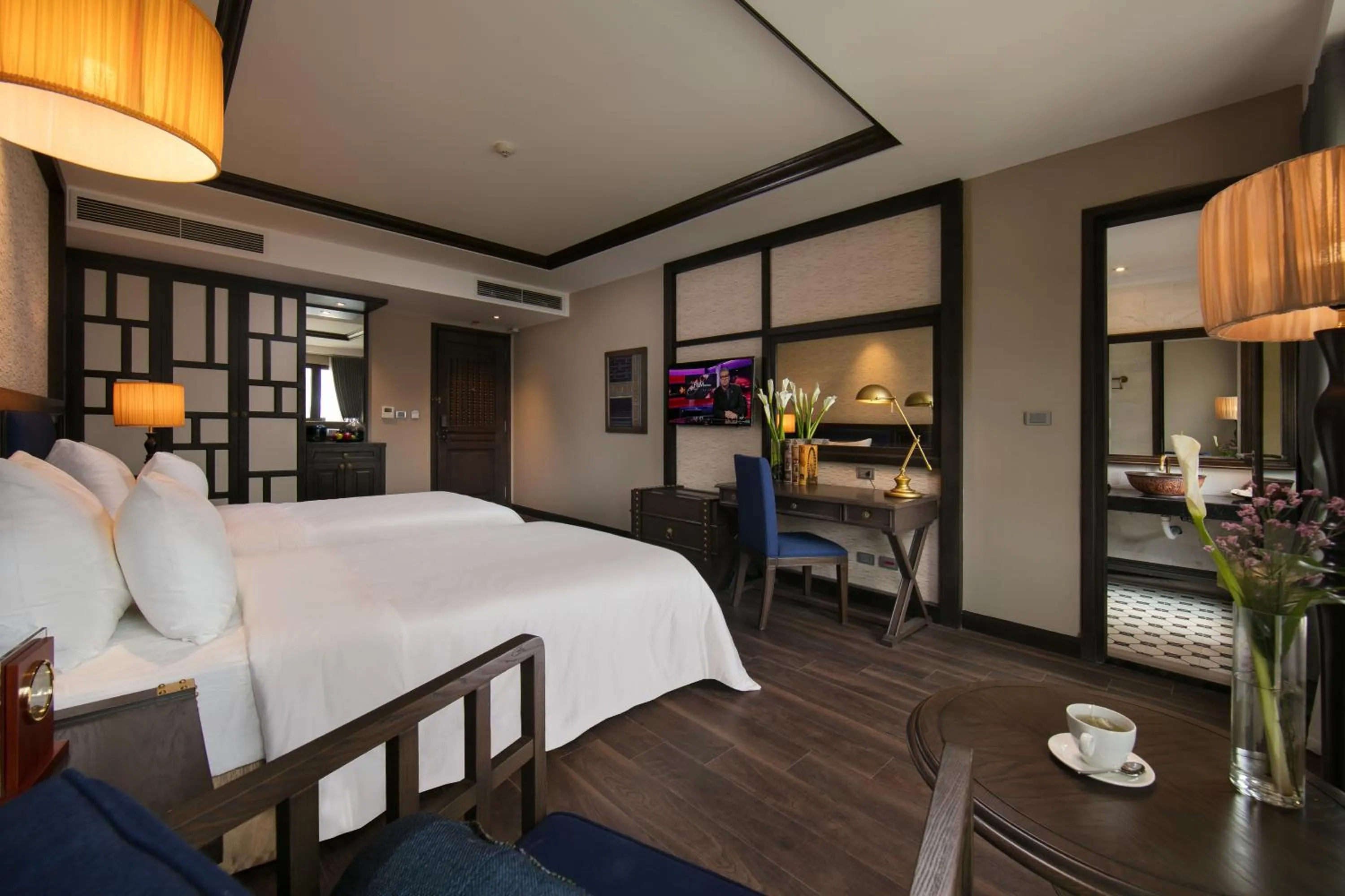 Bedroom, Bed in Lotus Aroma Sapa Hotel