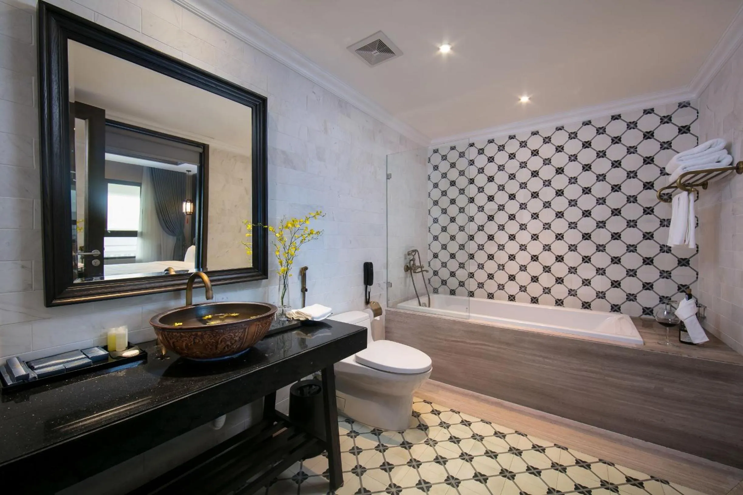 Bathroom in Lotus Aroma Sapa Hotel