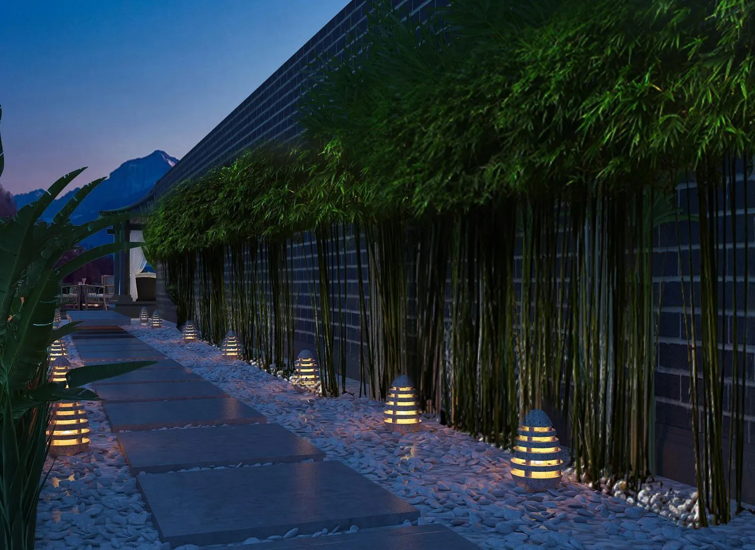 Garden in Lotus Aroma Sapa Hotel