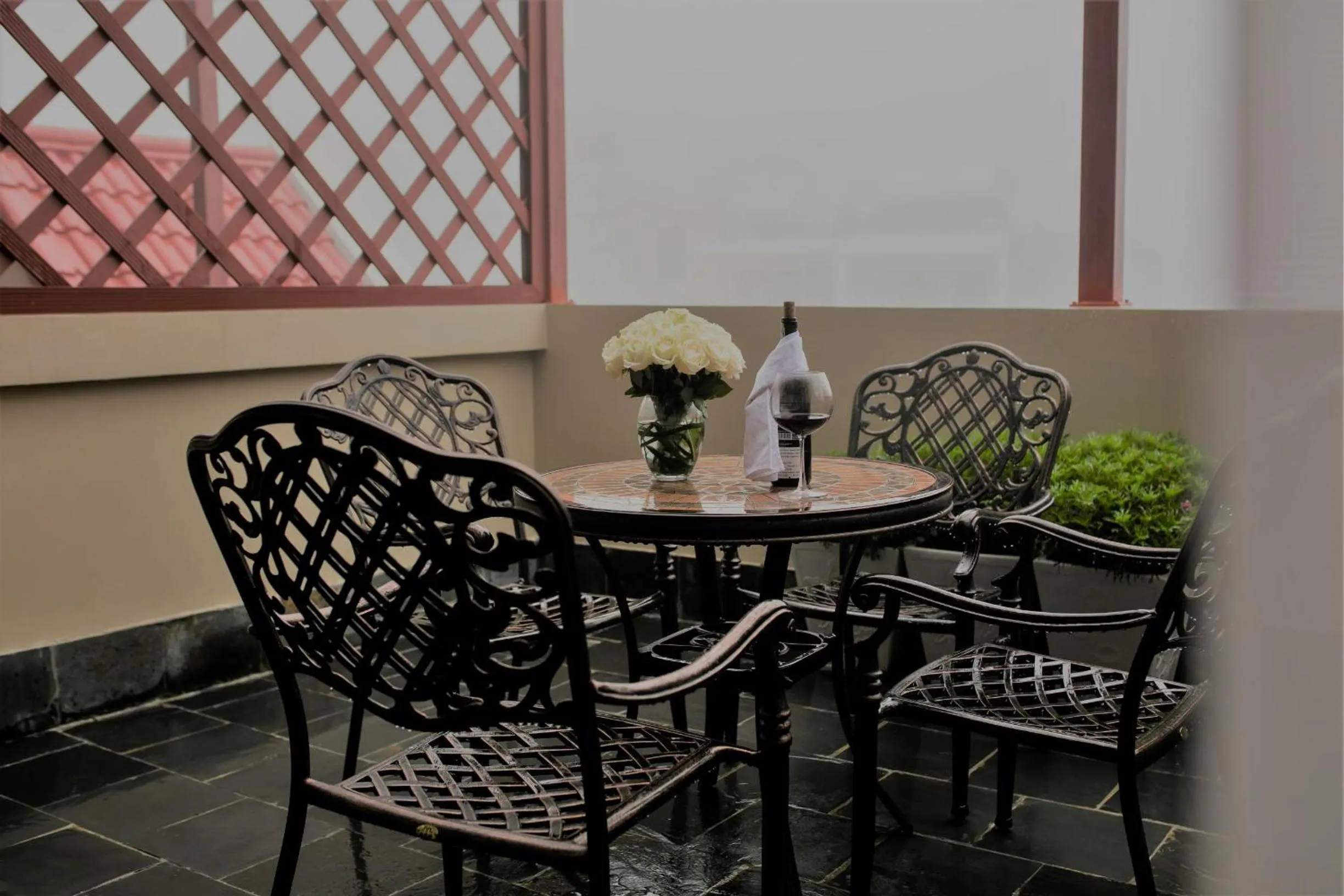 Balcony/Terrace in Lotus Aroma Sapa Hotel